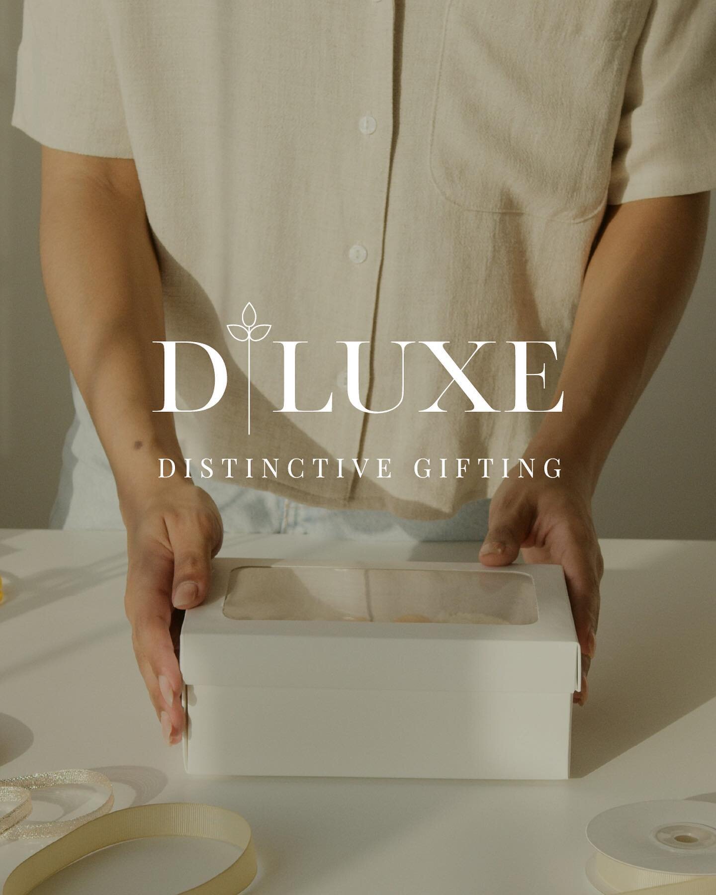 CLIENT SHOWCASE &bull; A closer look at the Brand Identity Design for D&rsquo;Luxe Distinctive Gifting.⁣
⁣
We decided on earthy tones, organic shapes and a minimalist design to reflect the brand values of this new business. Featuring a simple yet ele