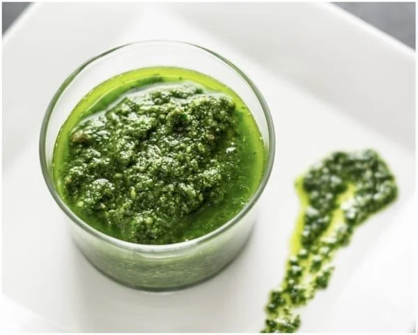 Garlic Scape Pesto