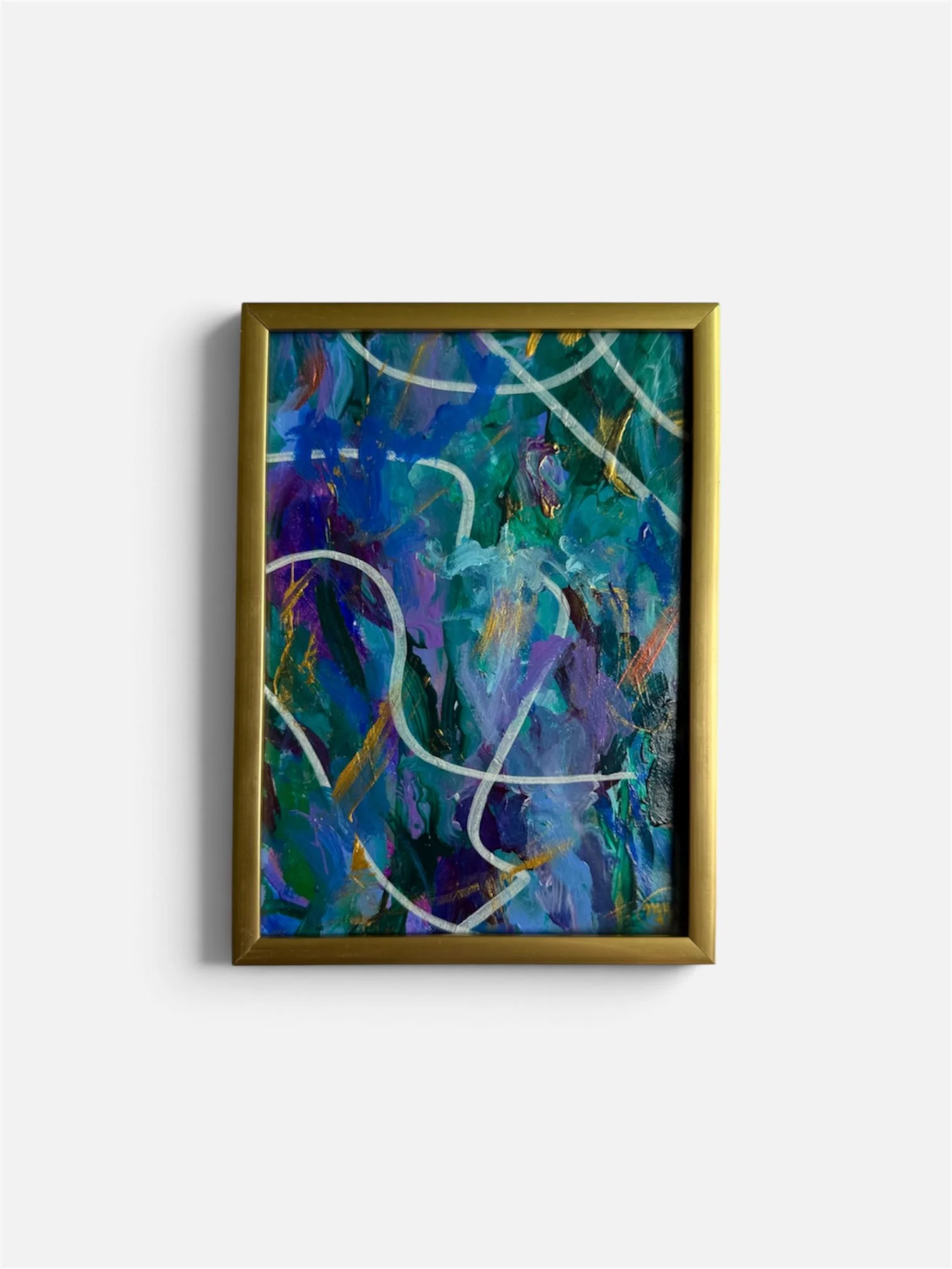 Framed Original Painting - Anything Can Happen