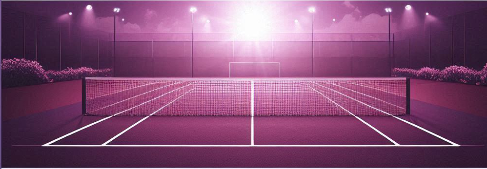 purple tennis court feetfirst. tennis home page.