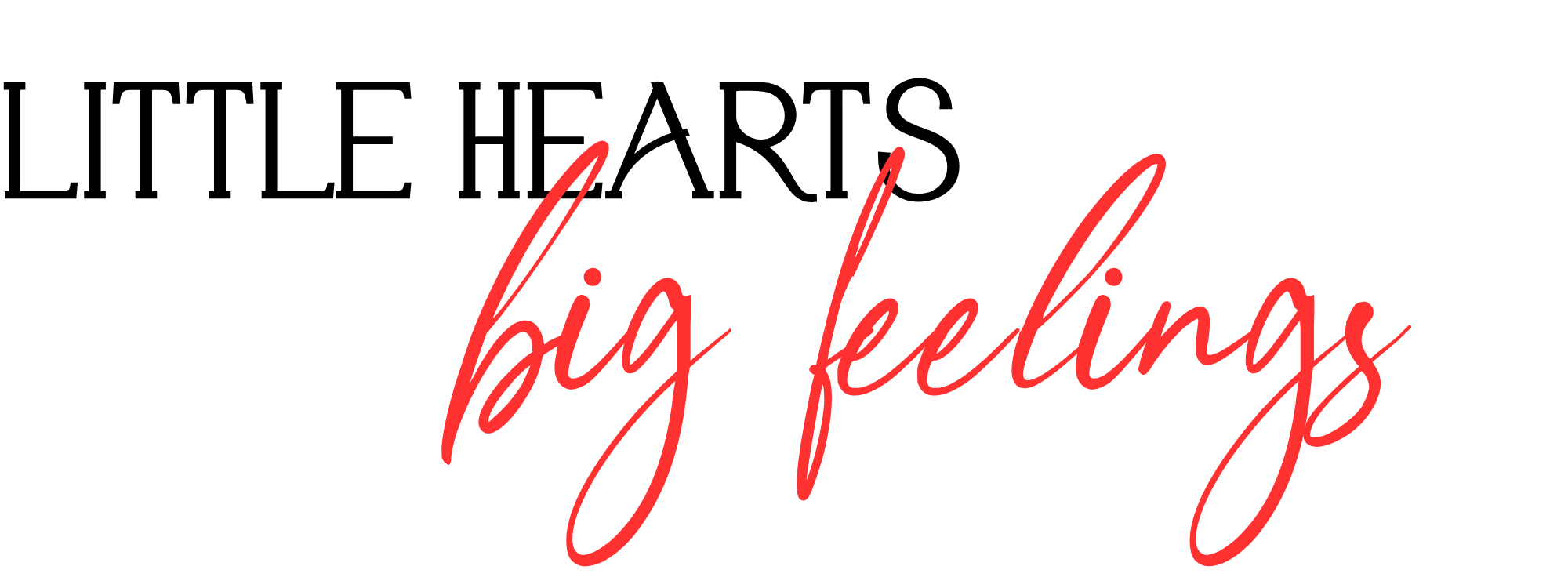 when your child has big feelings and dont know what to do.