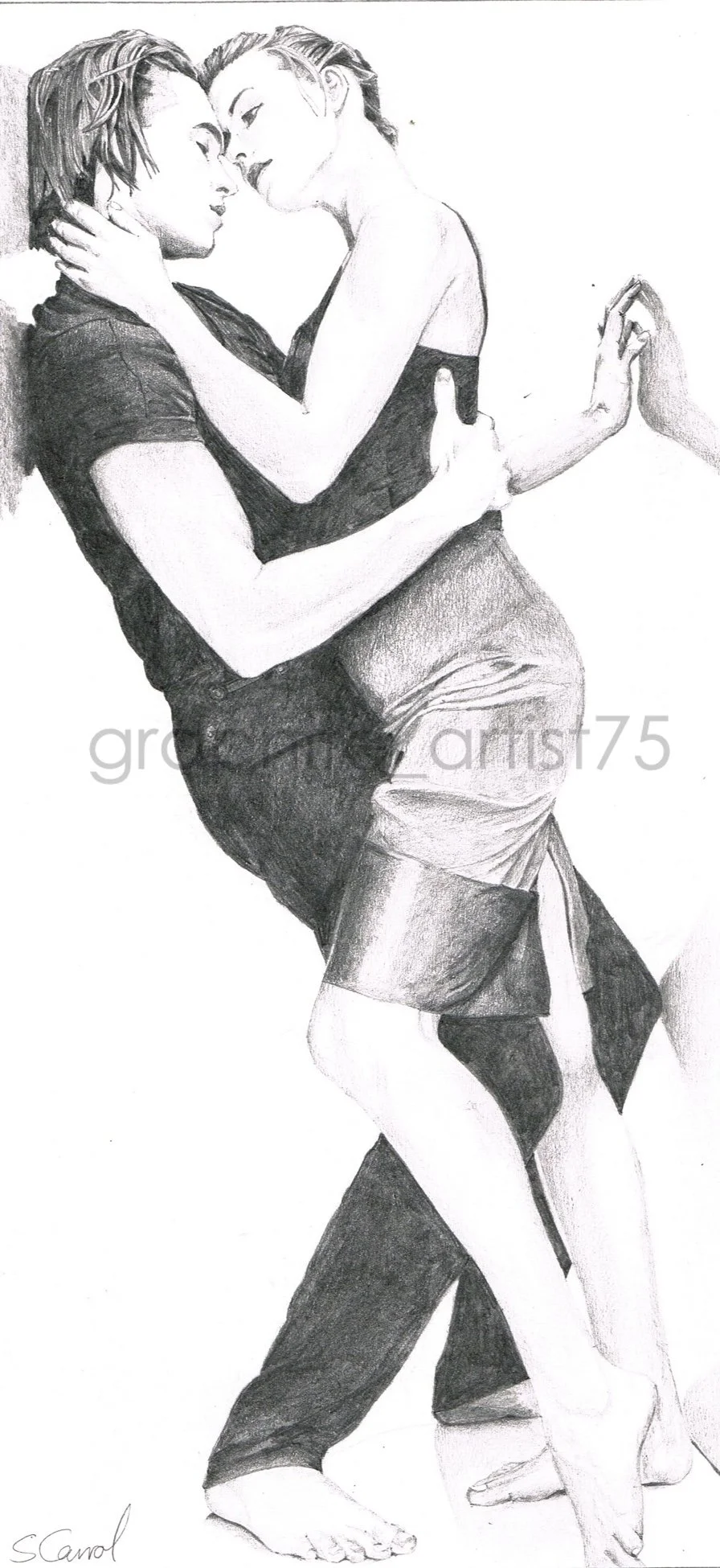 Blending and shading techniques. Source: CK fragrance Advert (late 1990's)