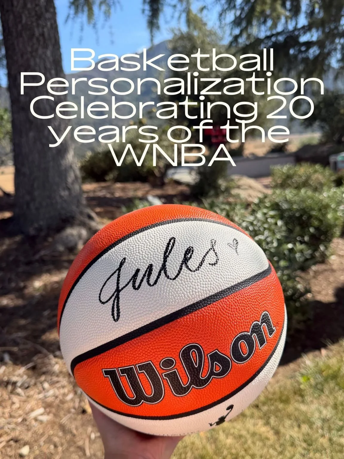 Celebrating 20 years of the WNBA and the premiere of @espn&rsquo;s &ldquo;Life in The W&rdquo; now airing! 🏀 

I was invited to personalize basketballs and hats for this event which was so fun! Congrats @trishtanw on the new show and all the success