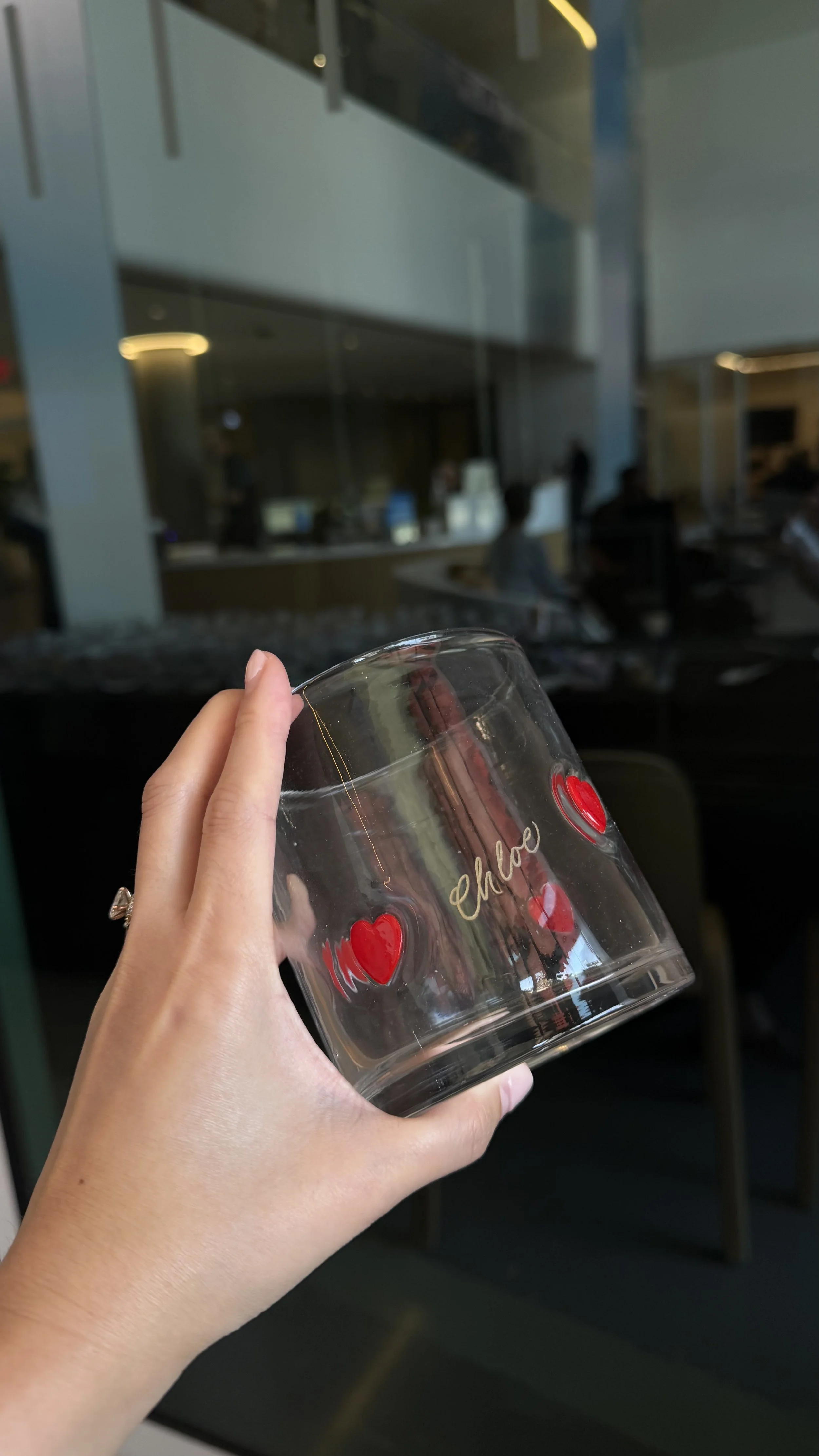 Corporate event with Warner Bros. in Century City - hand engraved cups for employees