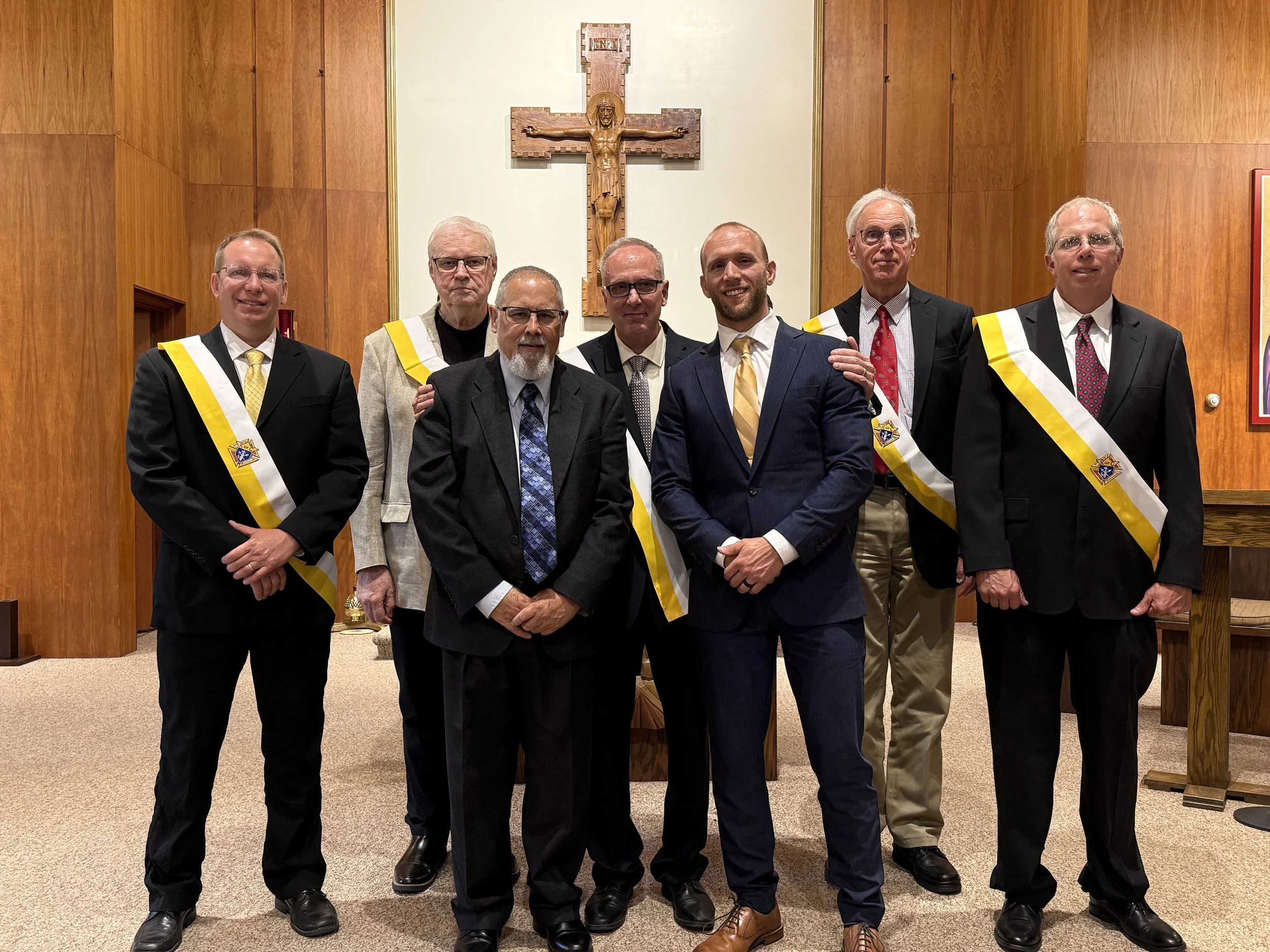 New Knights of Columbus Installed