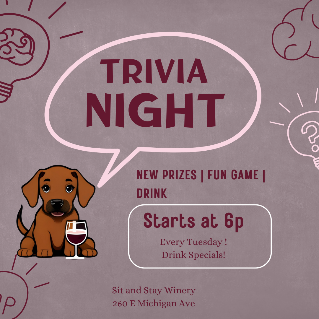 Trivia & $5 Glasses of Wine!