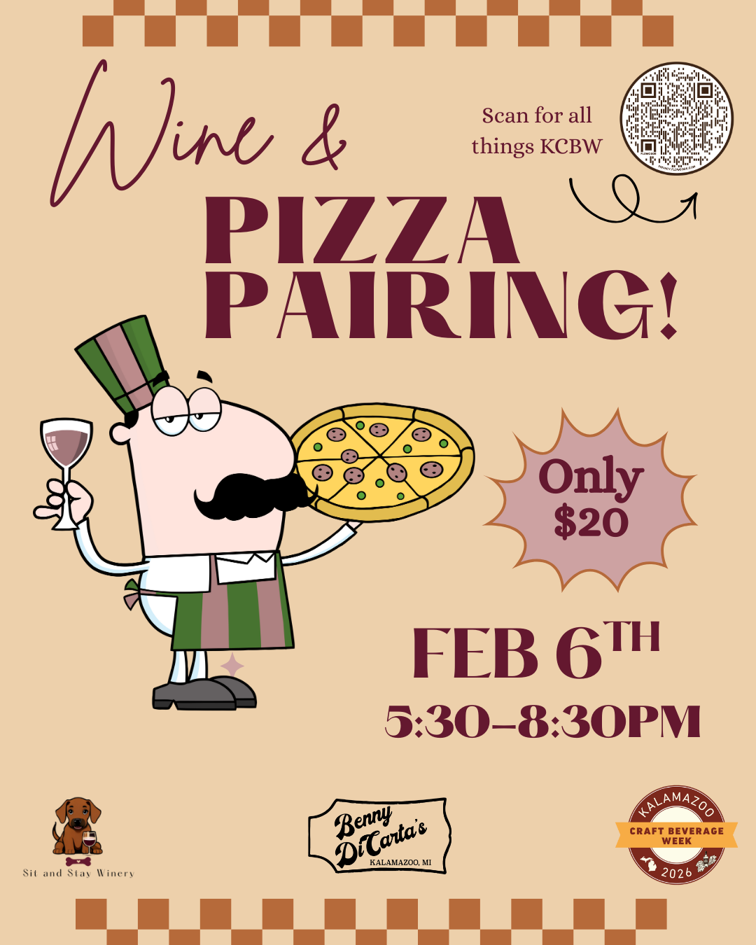Pizza + Wine Pairing!
