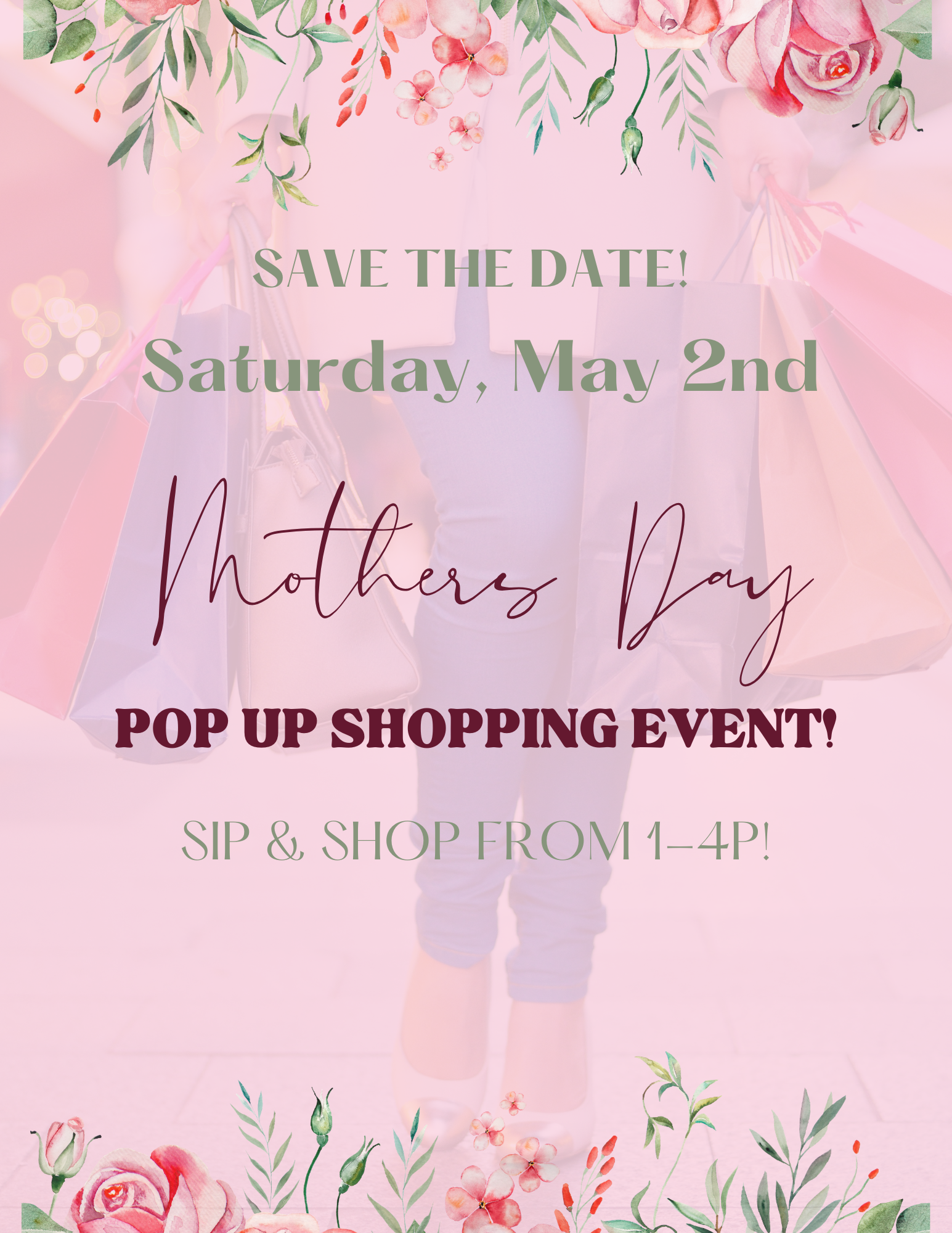 Mother's Day Sip & Shop! 