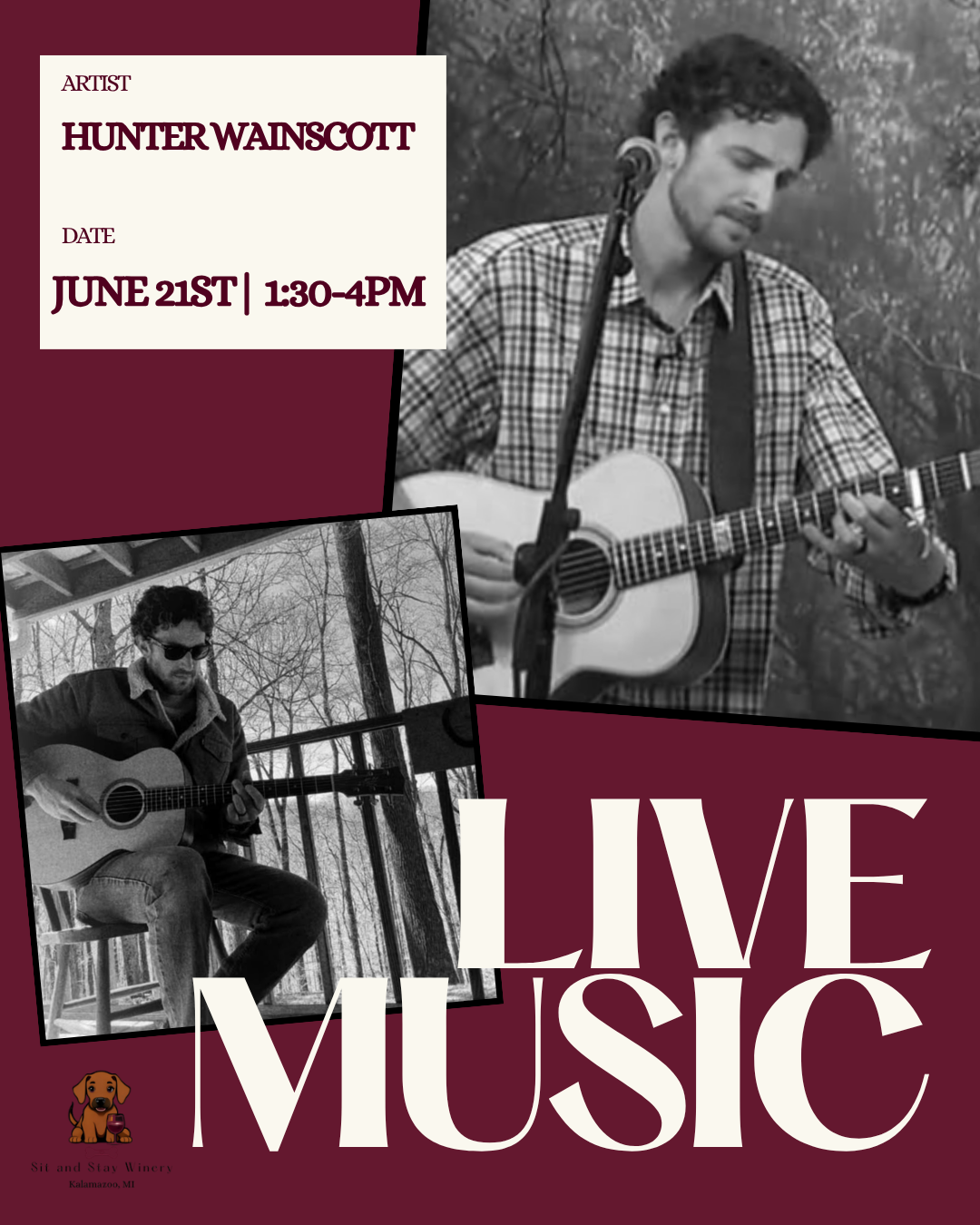 Live Music with Hunter Wainscott 
