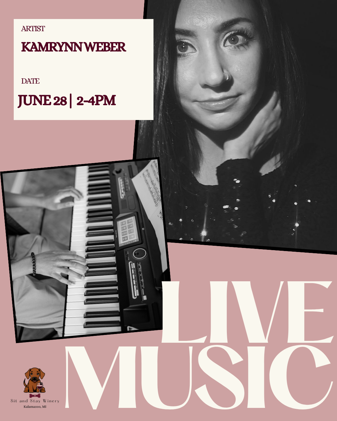 Live Music with Kamrynn Weber!