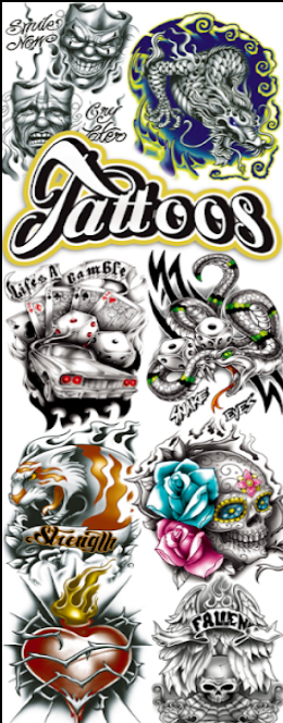 Urban Tattoos 300 pcs per box