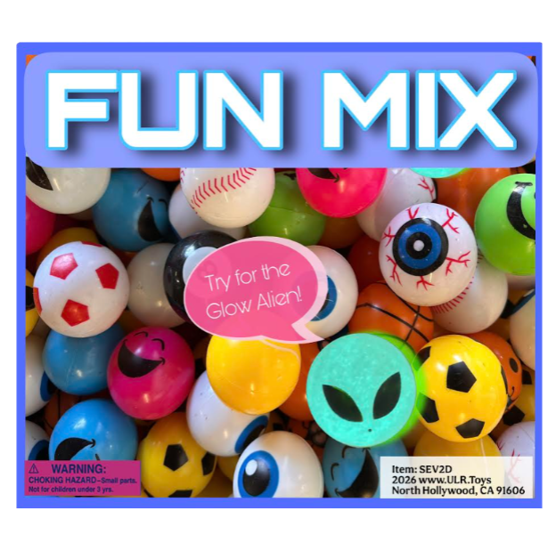 Self Vending Fun Mix 49mm Display Card | Item ID: SEV2D