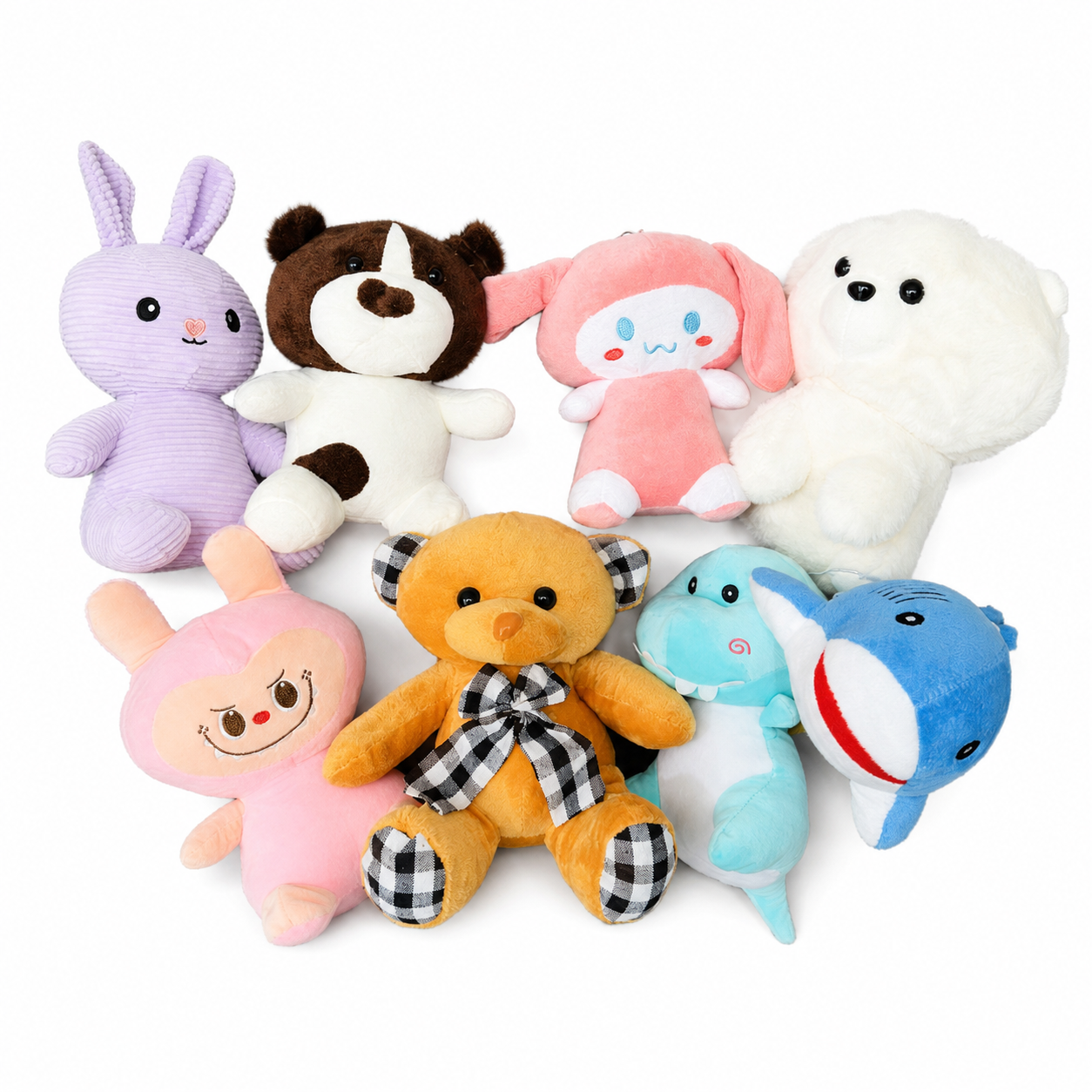 Small Generic Plush Mix #4 | 102 PC / CASE · $1.95 EA | Item ID: 1GS195MIX4