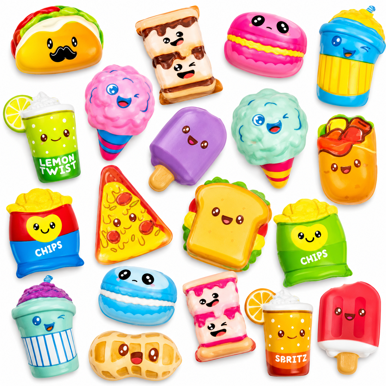 Yummy Yummy Slow Rise in 2 Inch Capsule | 250 PCS / BAG ▪ $0.24 EA | Item ID: YUYUC