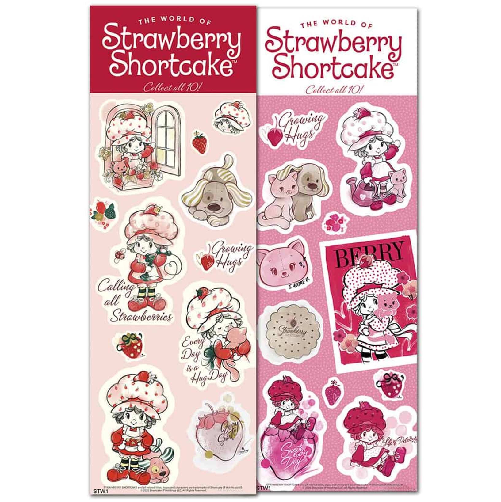 Strawberry Shortcake Stickers | 300 PCS / BOX ▪ $0.16 EA | ITEM ID: STSHFOL