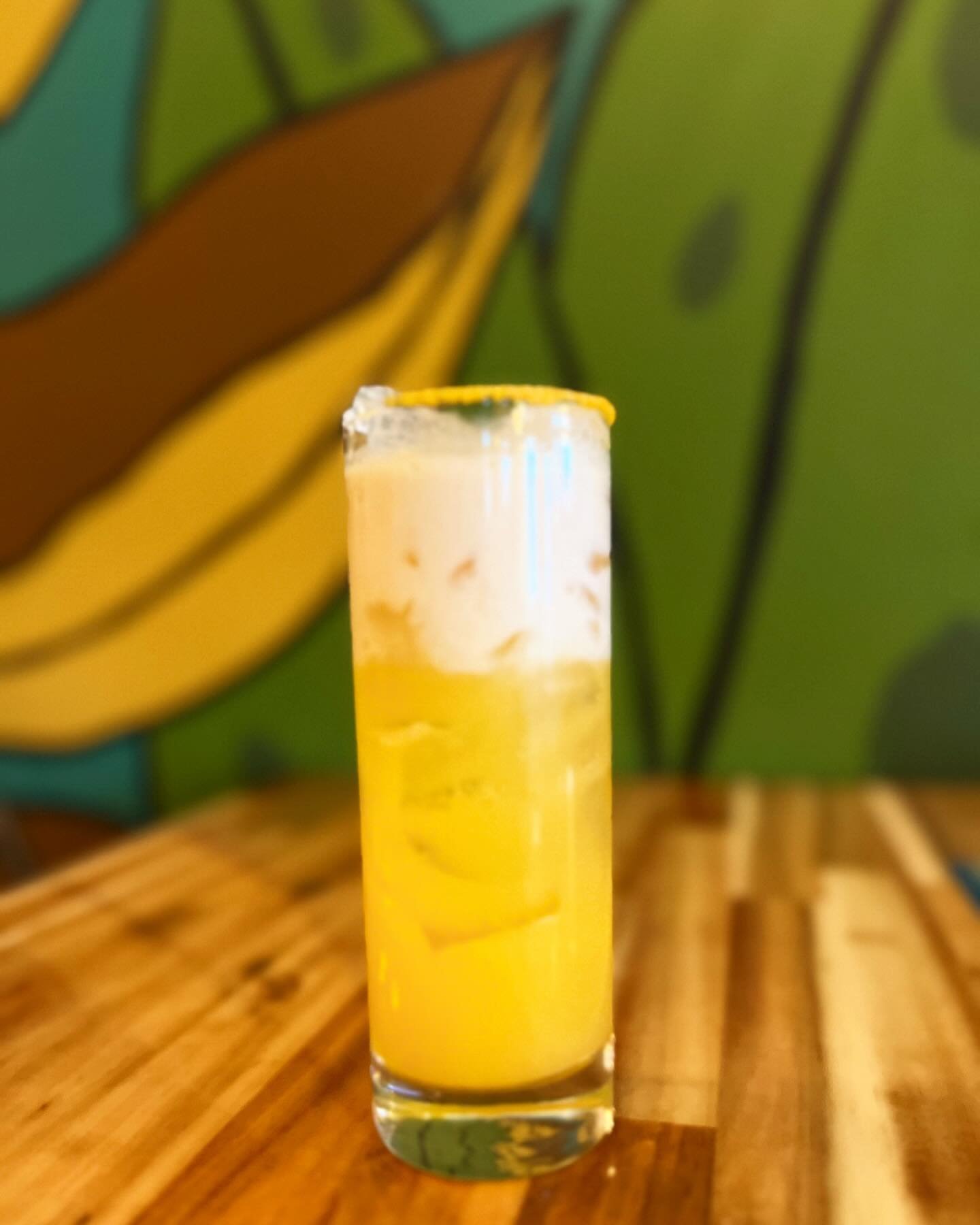 May Feature Margarita: ORANGE CREAMSICLE 🍊🍦🍊🍦🍊🍦🍊🍦🍊🍦

Cazadores Reposado
Grand Marnier
Orange Juice 
Citrus &amp; Sugar 
Coconut vanilla cream float

Available zero-proof too 😊

Only around for the month of May! Get into the summer spirit w