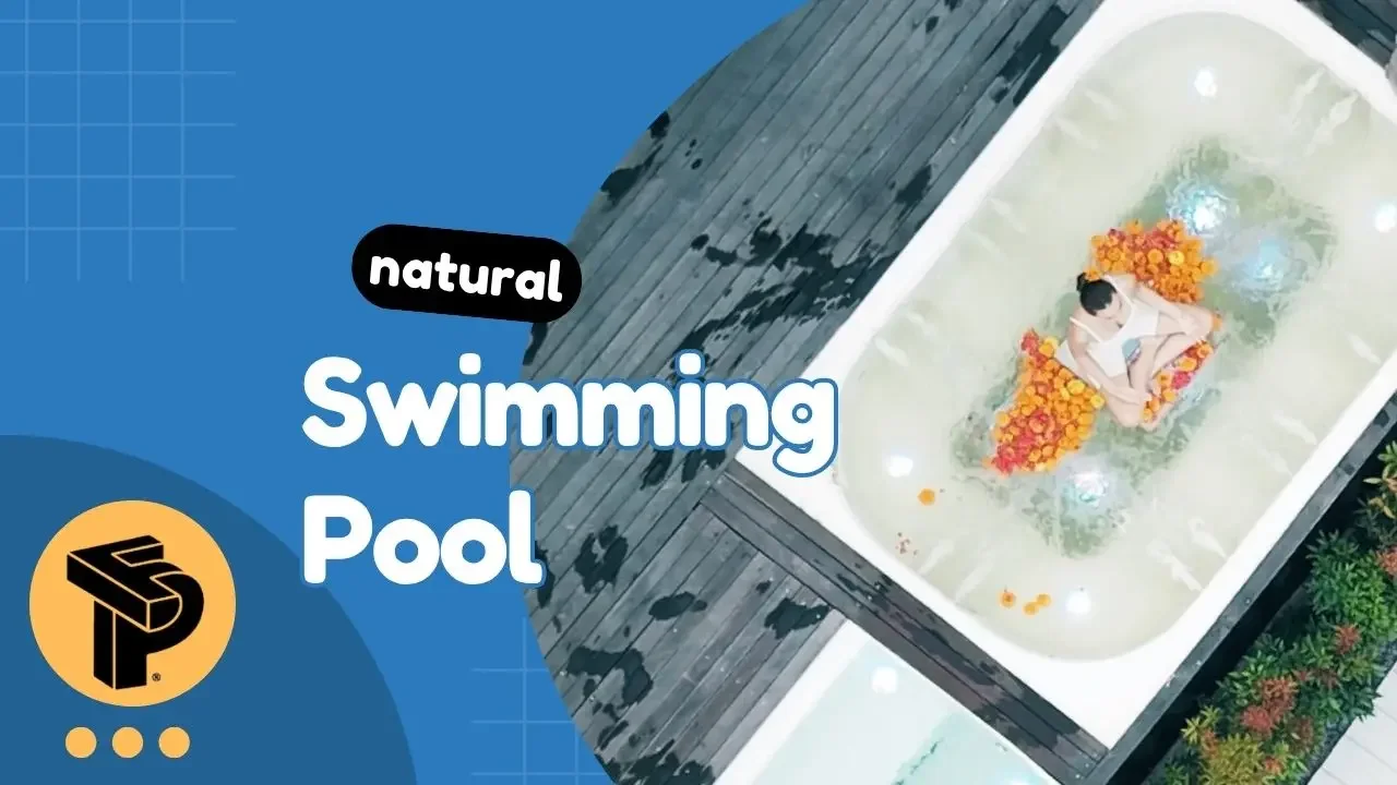 natural swimming pool.