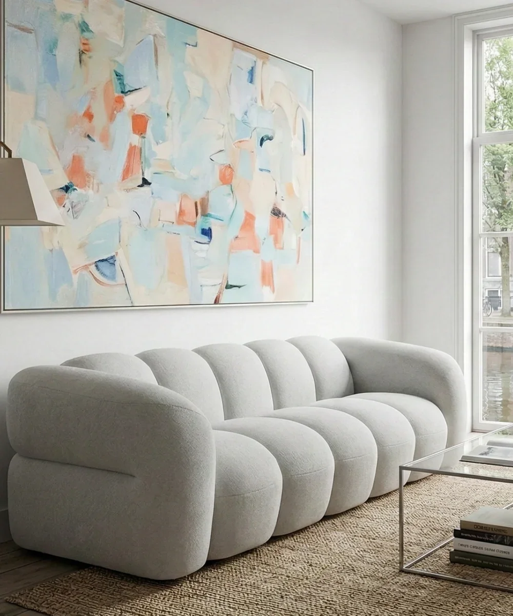 minimalist sofa.