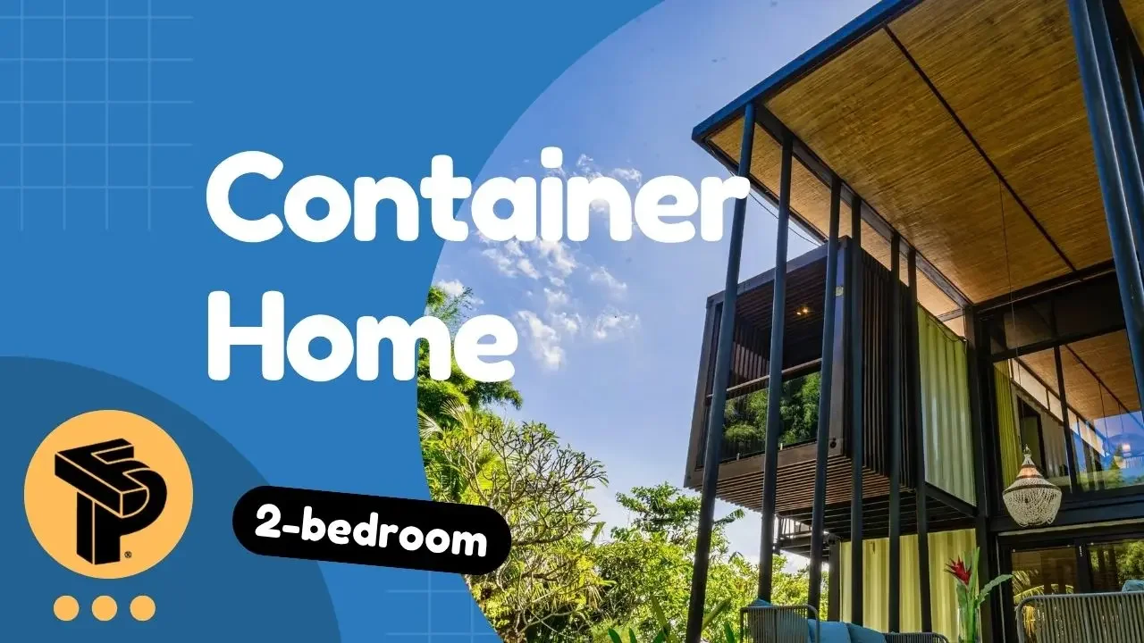 2 bedroom container home