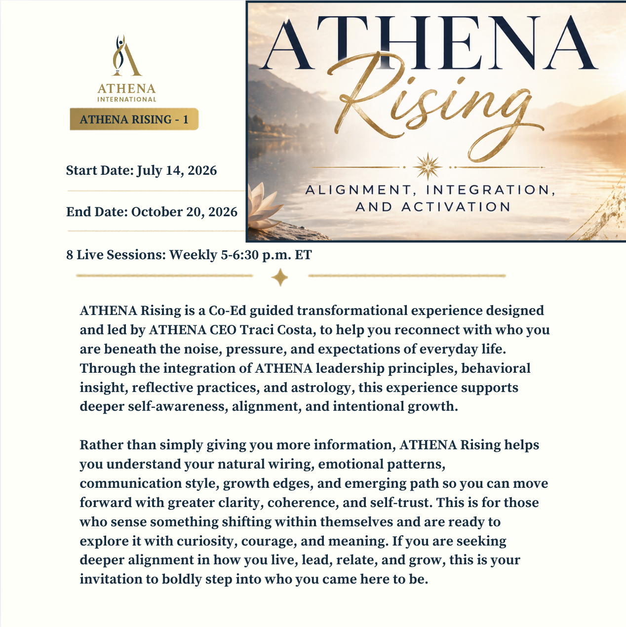 ATHENA Rising Circle - 1