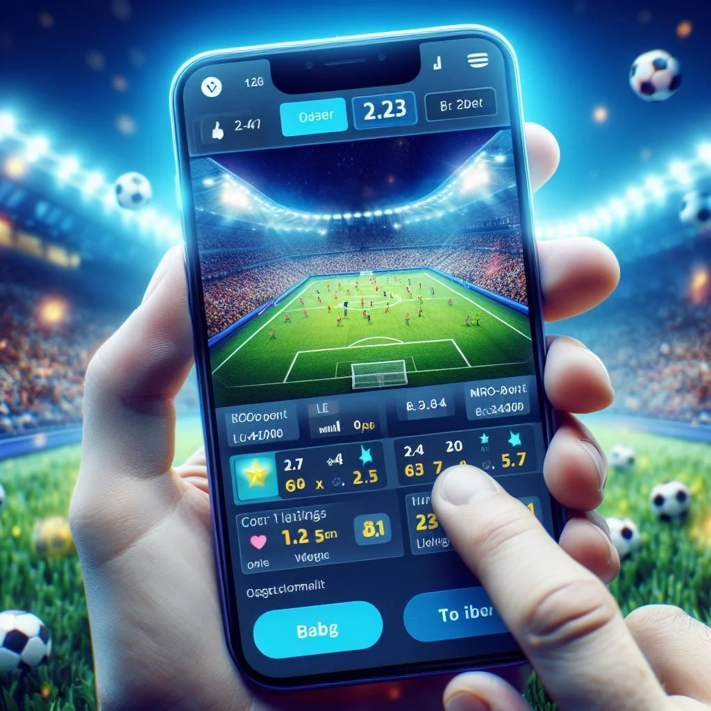 Sports betting with a microbetting app for wagering on micro-events within a live sporting event
