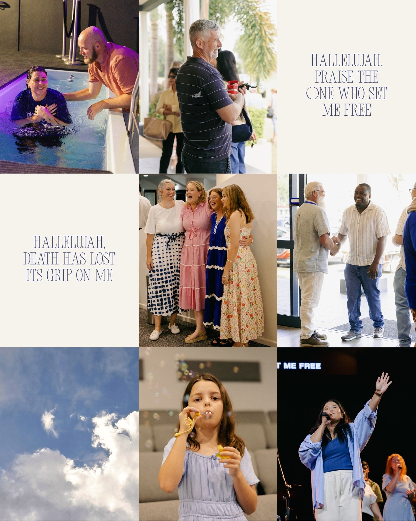 Jesus Christ, our living hope! 😭🩵✨

We&rsquo;re thankful for the cross, the empty grave and the hope we get to carry because of it.

Easter at Lighthouse - what day! 🥰