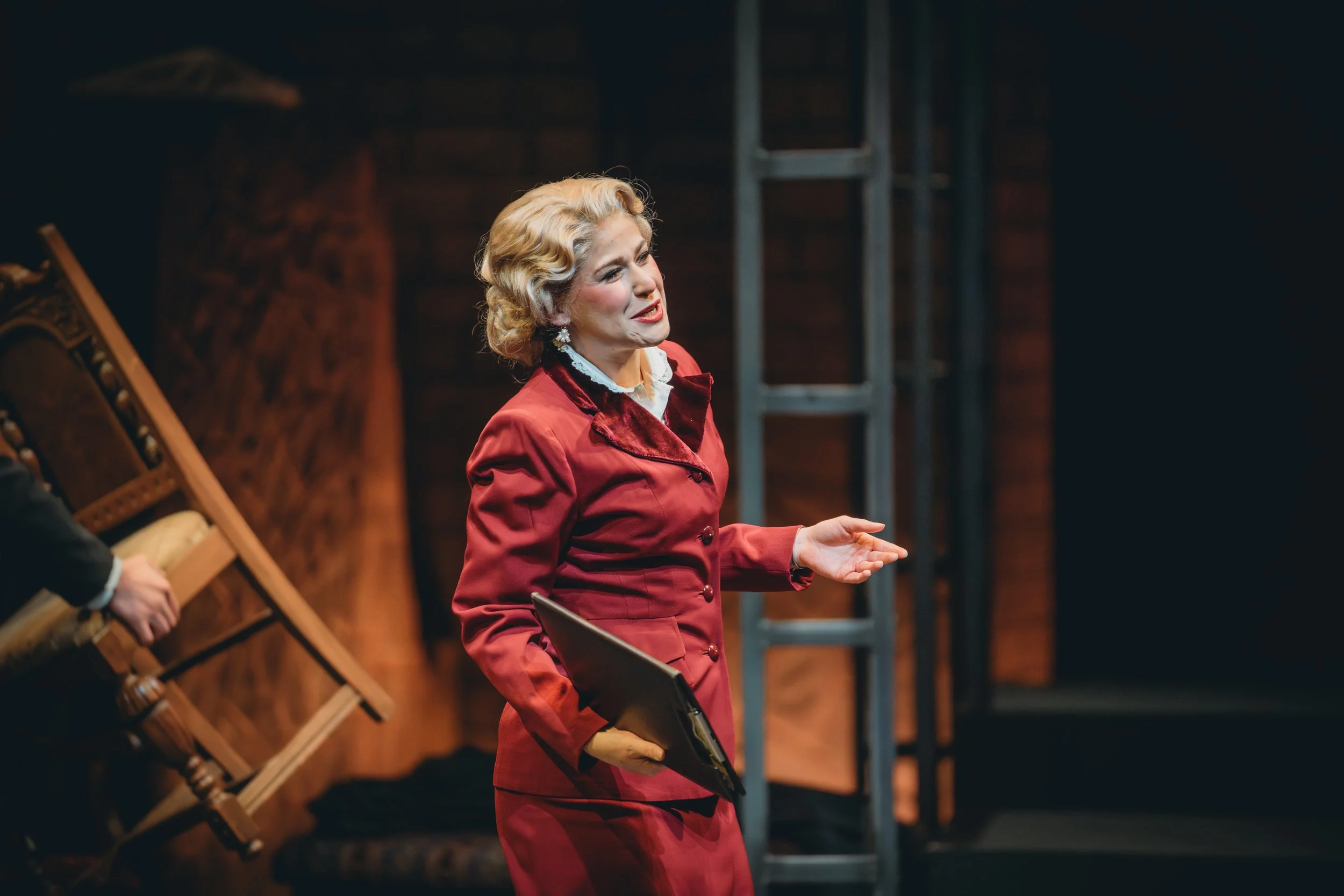 Osric - Hamlet at Alabama Shakespeare Festival - Directed by Brian McEleney