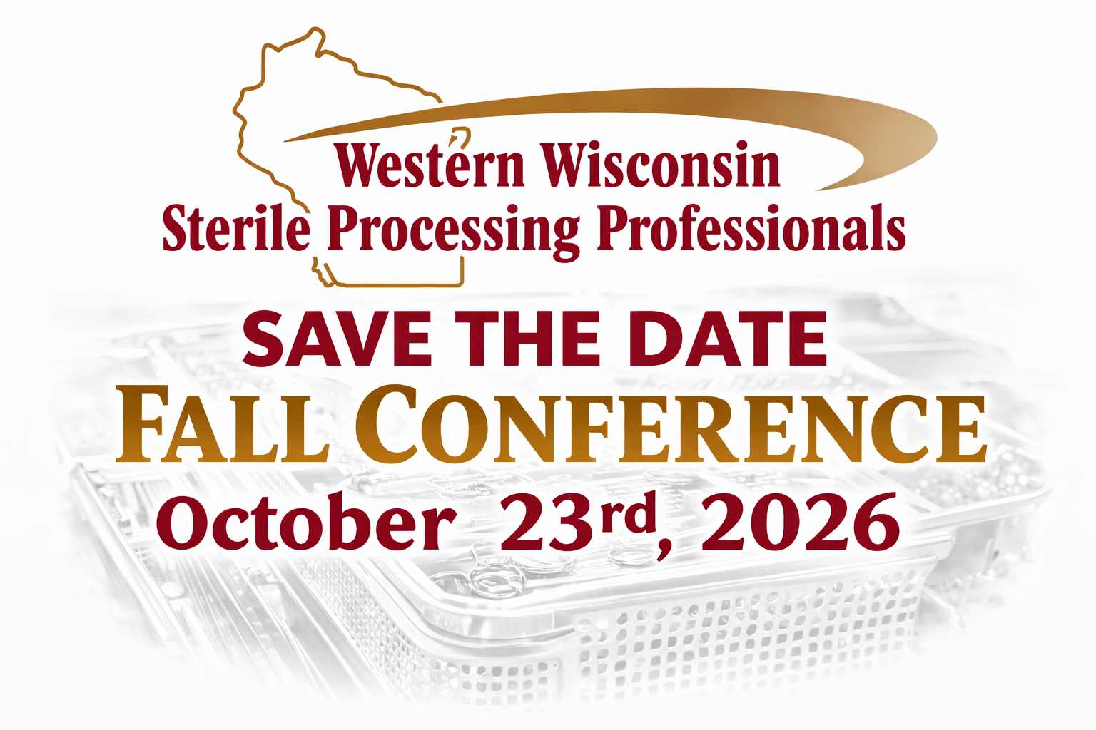 Upcoming Fall Conference - Oct. 23rd, 2026