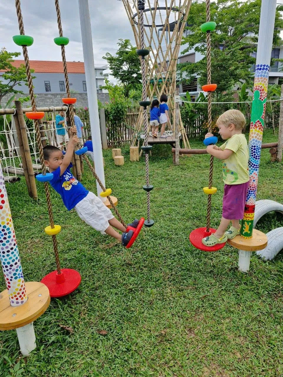 Garden at Bizzy Bees Kindergarten