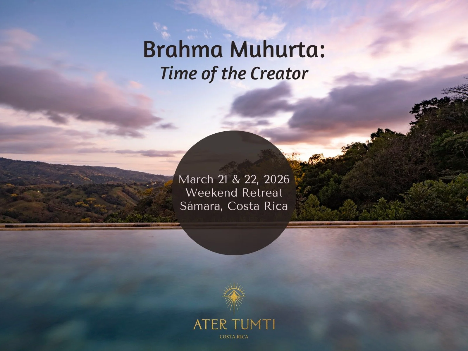 Brahma Muhurta: Time of the Creator