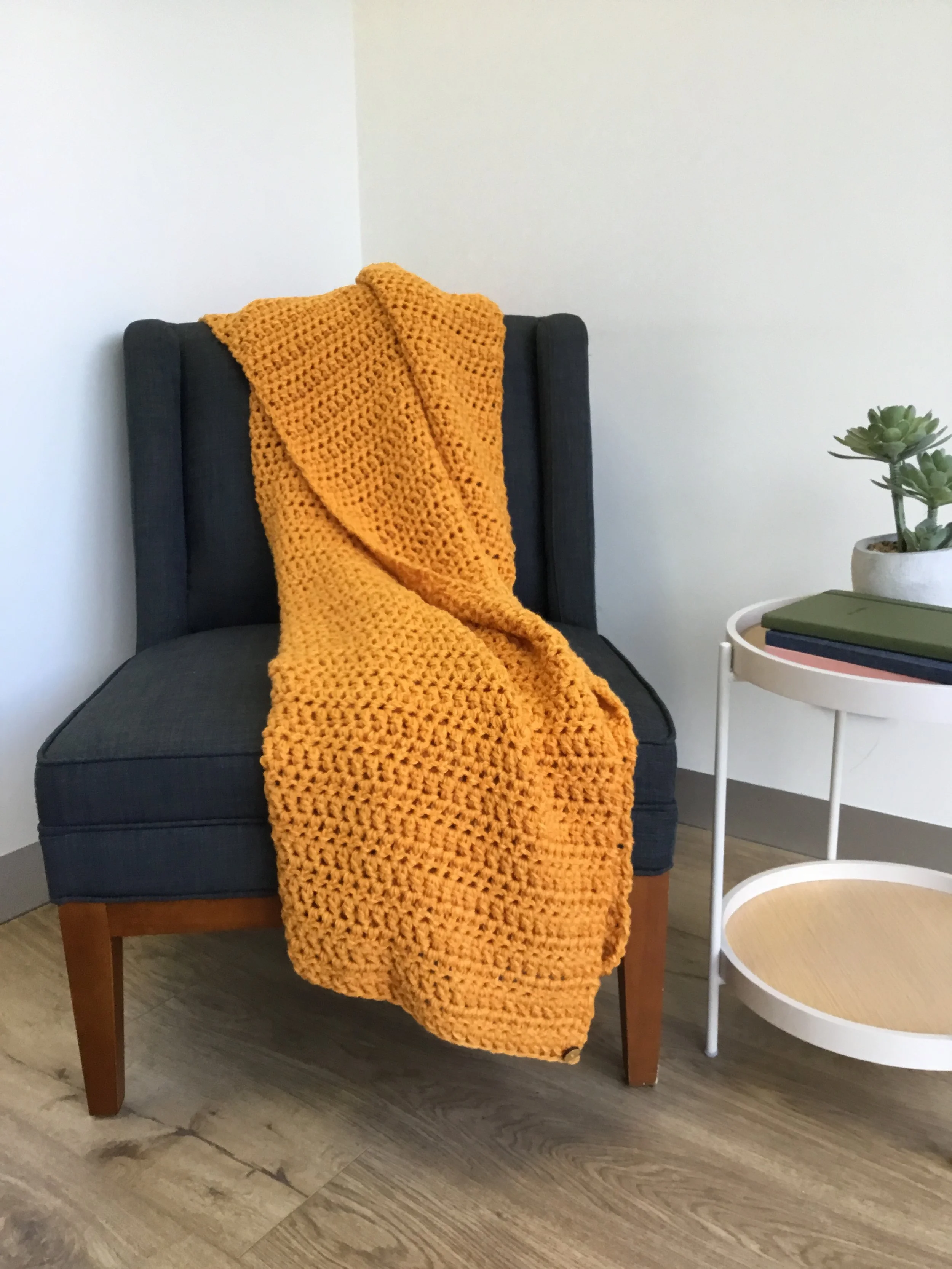 Throw Rug Full Size - Apricot