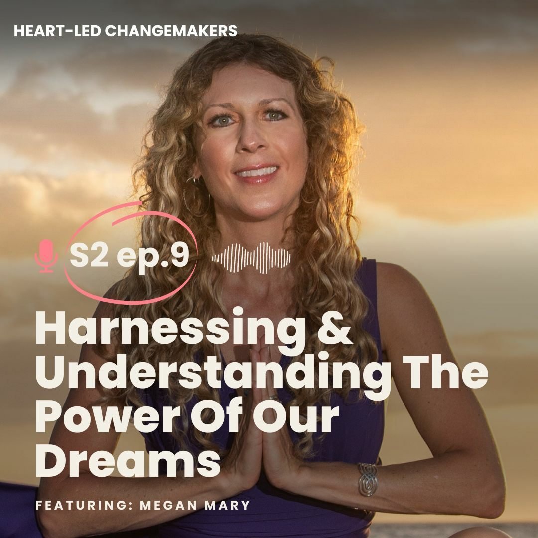 NEW EPISODE ALERT! 🚨😍⁣⁣
S2 Ep9: Harnessing &amp; Understanding The Power Of Our Dreams ⁣
⁣⁣
In this week's episode of Heart-Led Changemakers, I chat with Megan Mary of Women Dream Analysis to discuss the power and influence of dreams. ⁣
⁣
Megan spe
