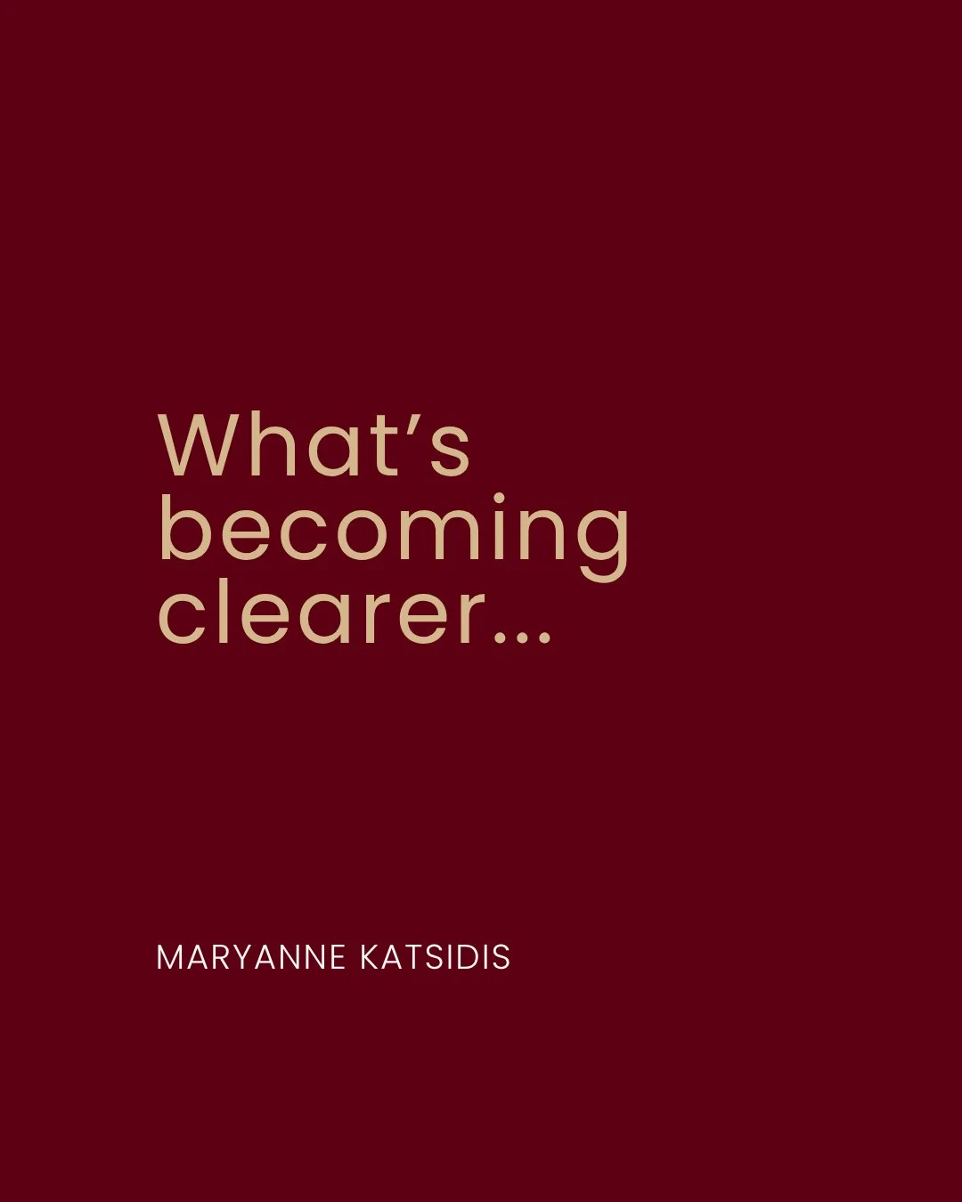 Whether it&rsquo;s in our personal life or professional life, when fear is unspoken, everyone starts to tighten. Especially the ones who love you. The ones who want to support you, and it&rsquo;s because they can feel the protection you&rsquo;re movi