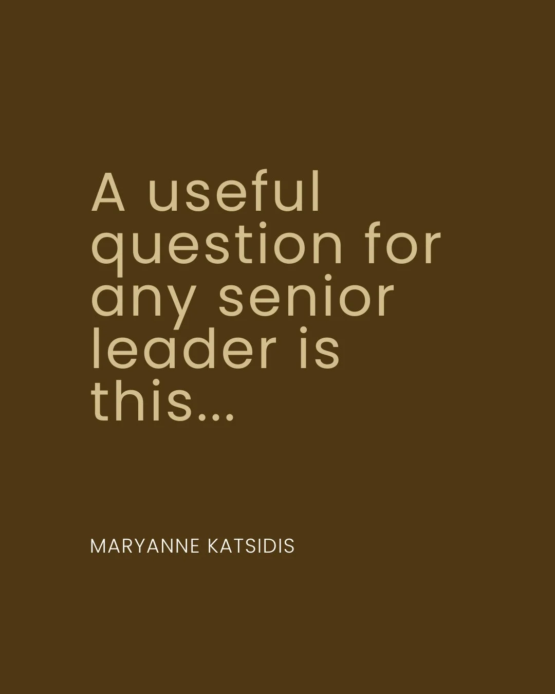 Leadership presence sets the conditions that shape decision quality and how responsibility is carried across an organisation.⁣
⁣
Culture responds less to strategy and more to the internal state leaders bring to conversations, pressure, and uncertaint