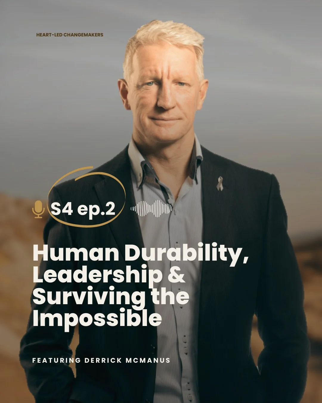 This week on Heart-Led Changemakers, I speak with Derrick McManus about leadership under sustained pressure.⁣
⁣
Our conversation explores how preparation, internal steadiness, and decision-making function when the stakes are genuinely high.⁣
⁣
Rather