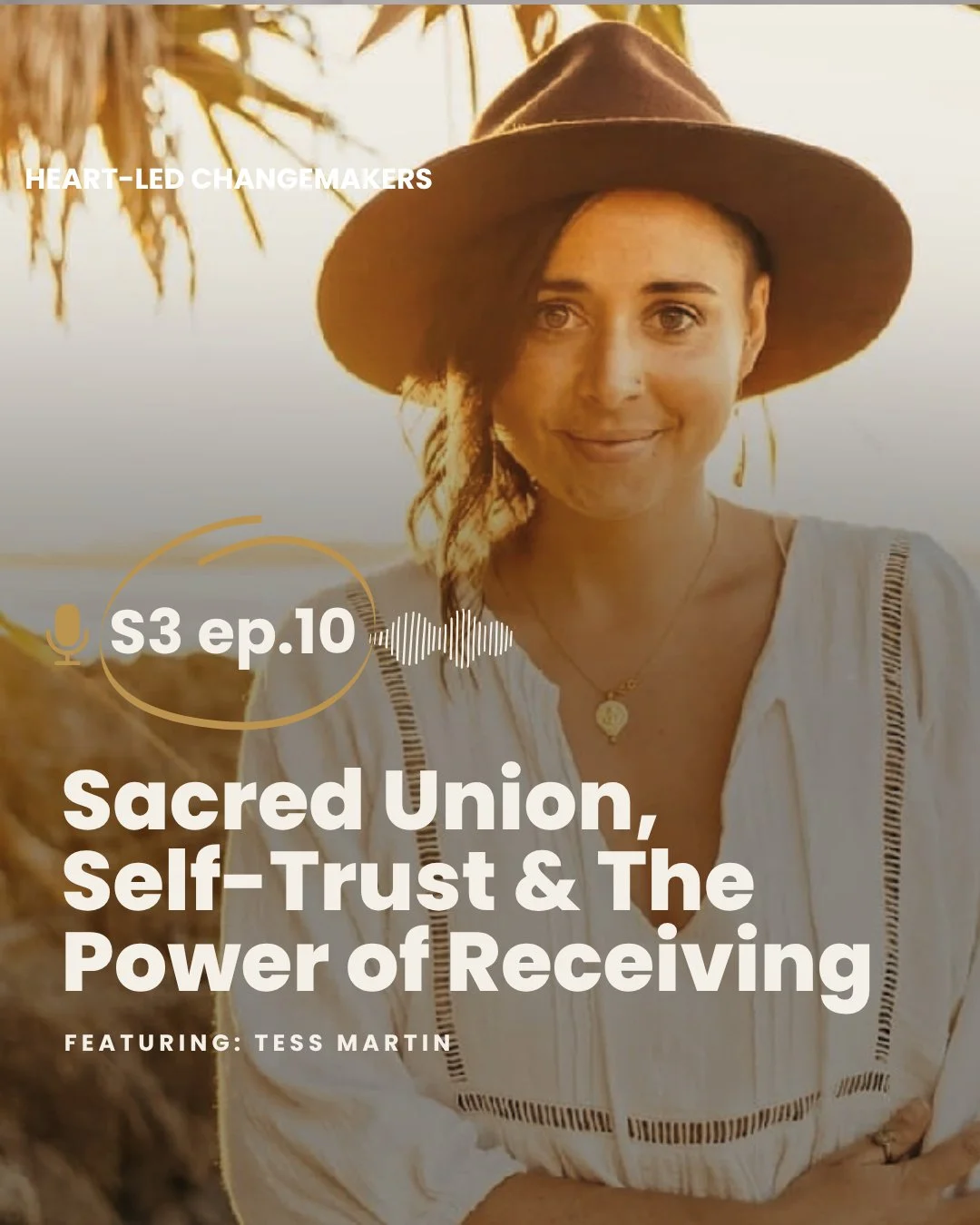 New Episode Alert! 📢⁣
⁣
What if healing starts in the heart?⁣
⁣
In this episode of Heart-Led Changemakers, I chat with Tess Martin. It is a soul-deep conversation about breaking free from distortion and stepping into wholeness. ⁣
⁣
✨ Understanding t