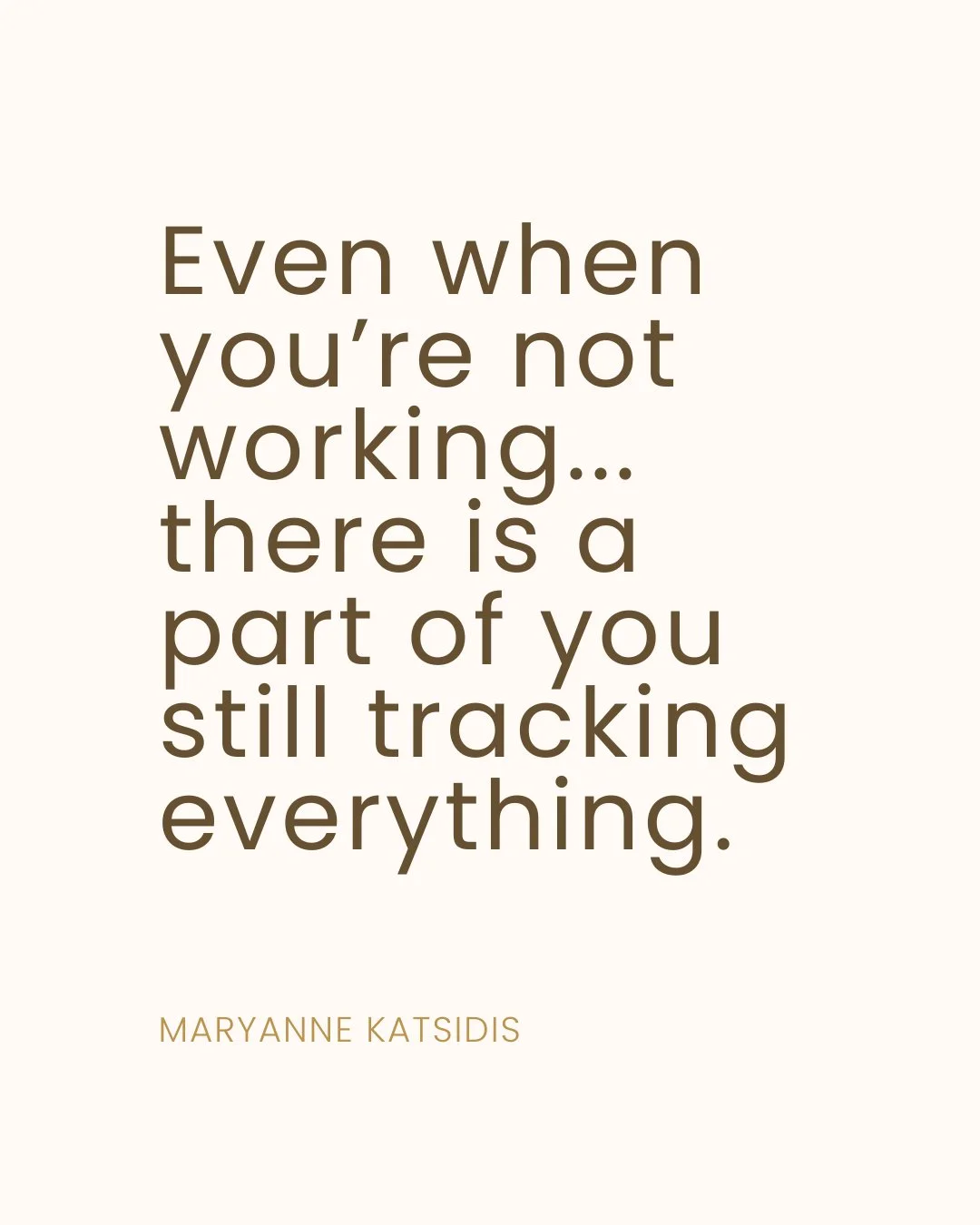 A lot of CEOs tell me they feel like they can&rsquo;t step away mentally.⁣
⁣
Even when they&rsquo;re not working, part of them is still tracking everything.⁣
⁣
What&rsquo;s happening with the team. What&rsquo;s still unresolved, what might blow up ne