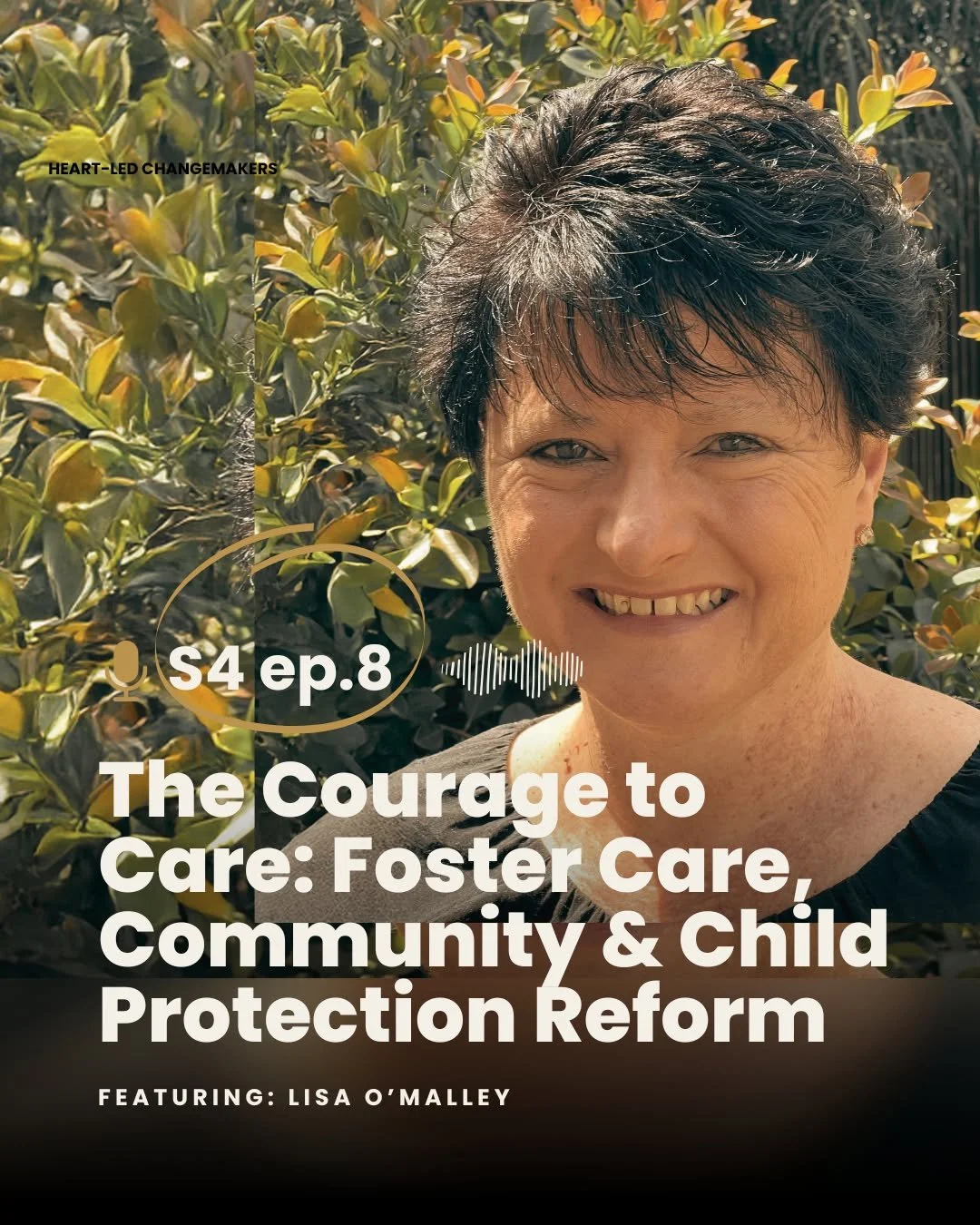 ✨ NEW EPISODE ✨⁣
⁣
This week on Heart‑Led Changemakers, I speak with Lisa O&rsquo;Malley, a woman who has welcomed more than 200 children into her home.⁣
⁣
We explore the unseen emotional labour carers carry, the need for community support, the reali