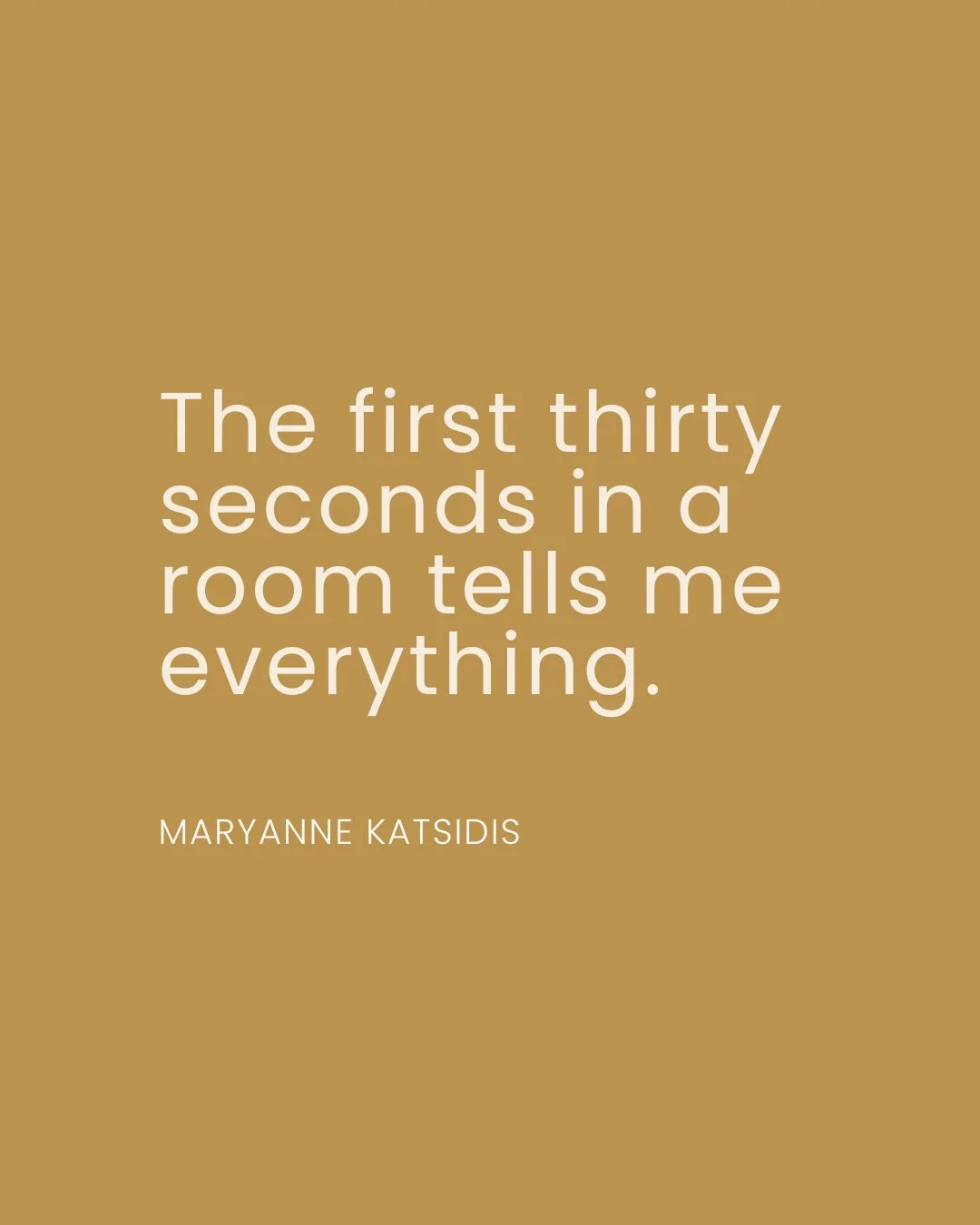 The first thirty seconds in a room tell me more than the next hour.⁣
⁣
Some rooms feel stretched. Some feel flat. Some feel like everyone is bracing for something they haven't named yet.⁣
⁣
Leaders think the story starts when they begin talking.⁣
⁣
I