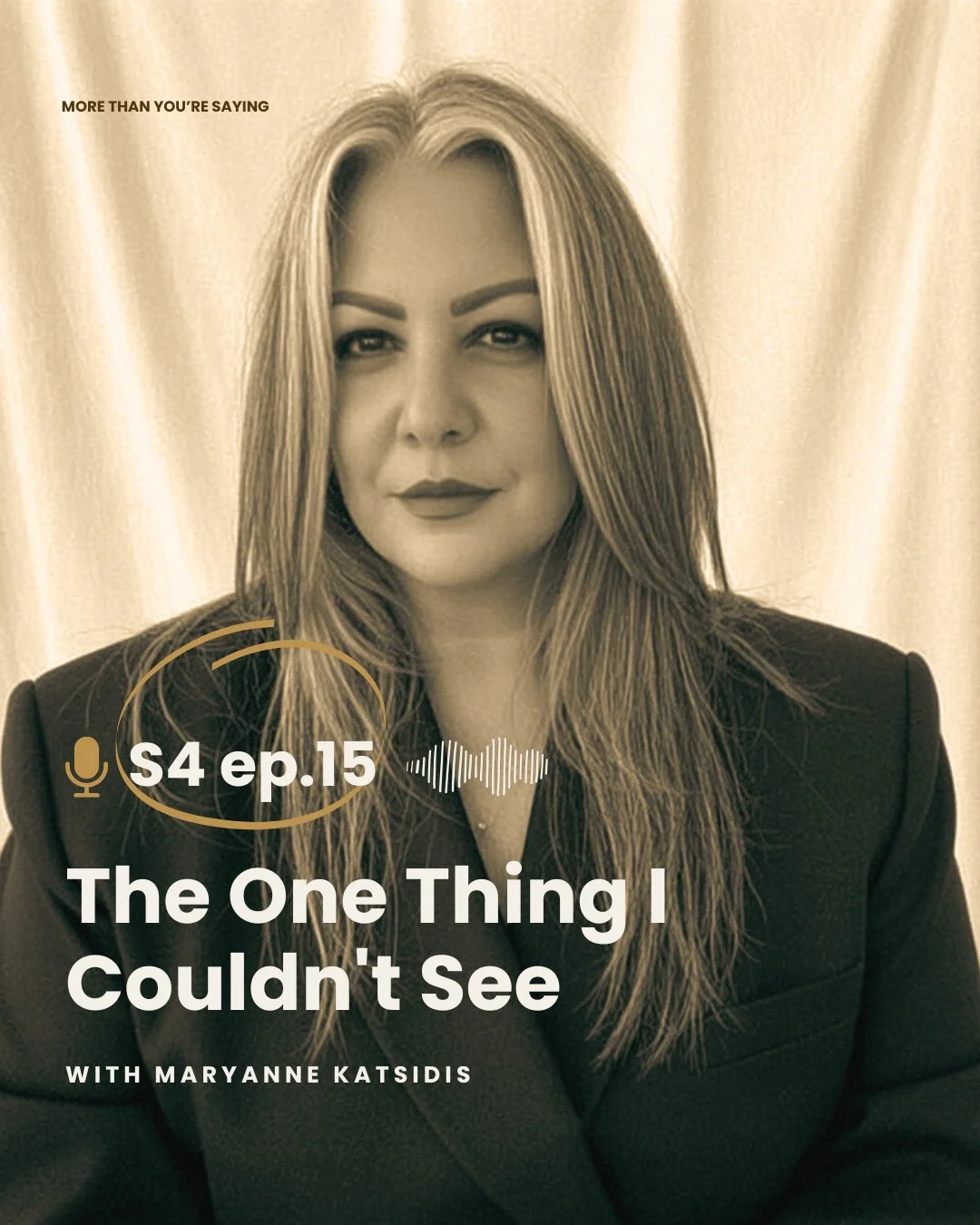 The most perceptive leaders I work with are often the ones least able to apply that clarity to themselves.⁣
⁣
I know this pattern because I lived it.⁣
⁣
For years I could see what was happening underneath for everyone around me. And privately I was r