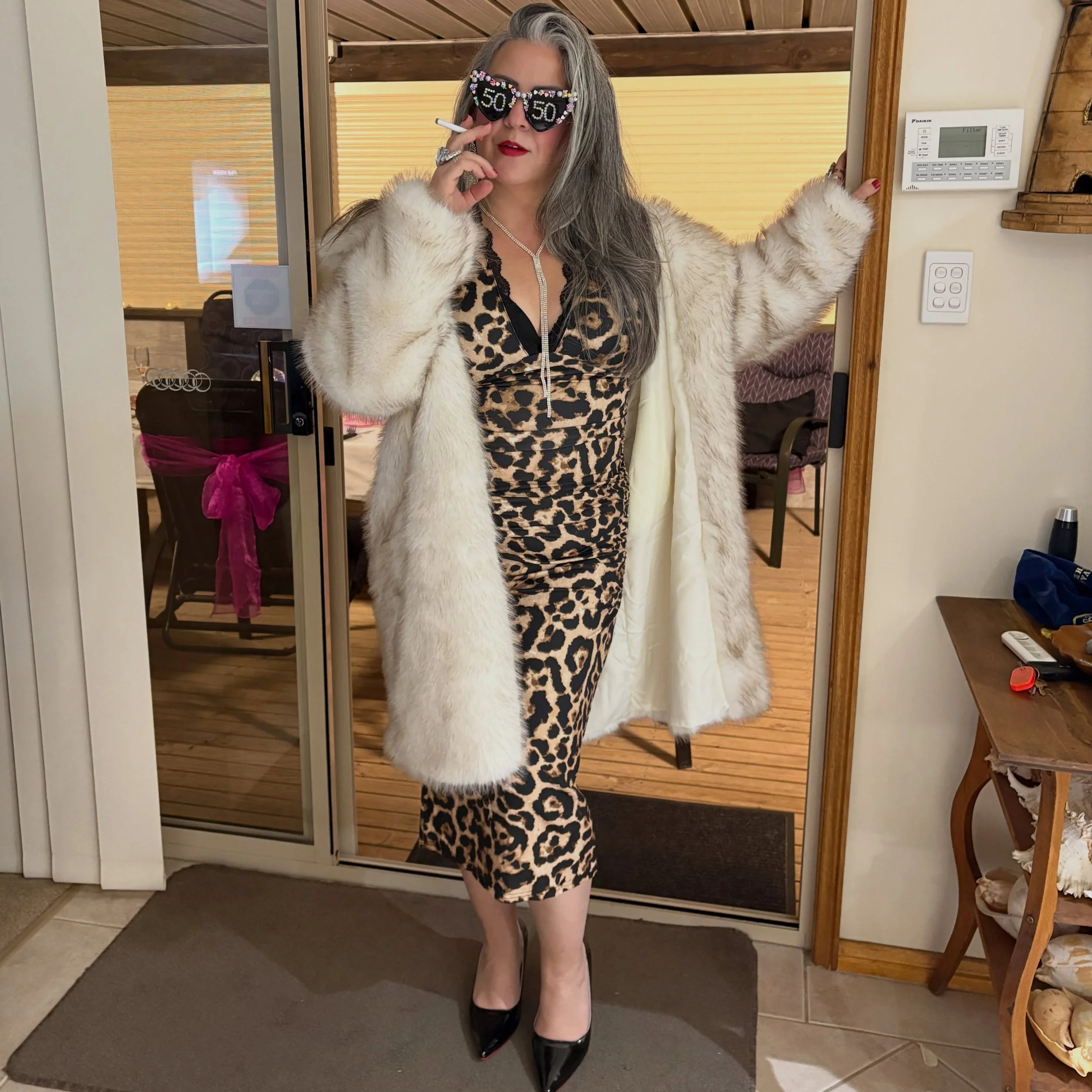Well. I&rsquo;m 50.

I&rsquo;m away with my family this weekend, dressed in 80s gear, celebrating half a century of being alive.

I could probably write something profound about reaching this milestone.

But today I don&rsquo;t particularly want to.
