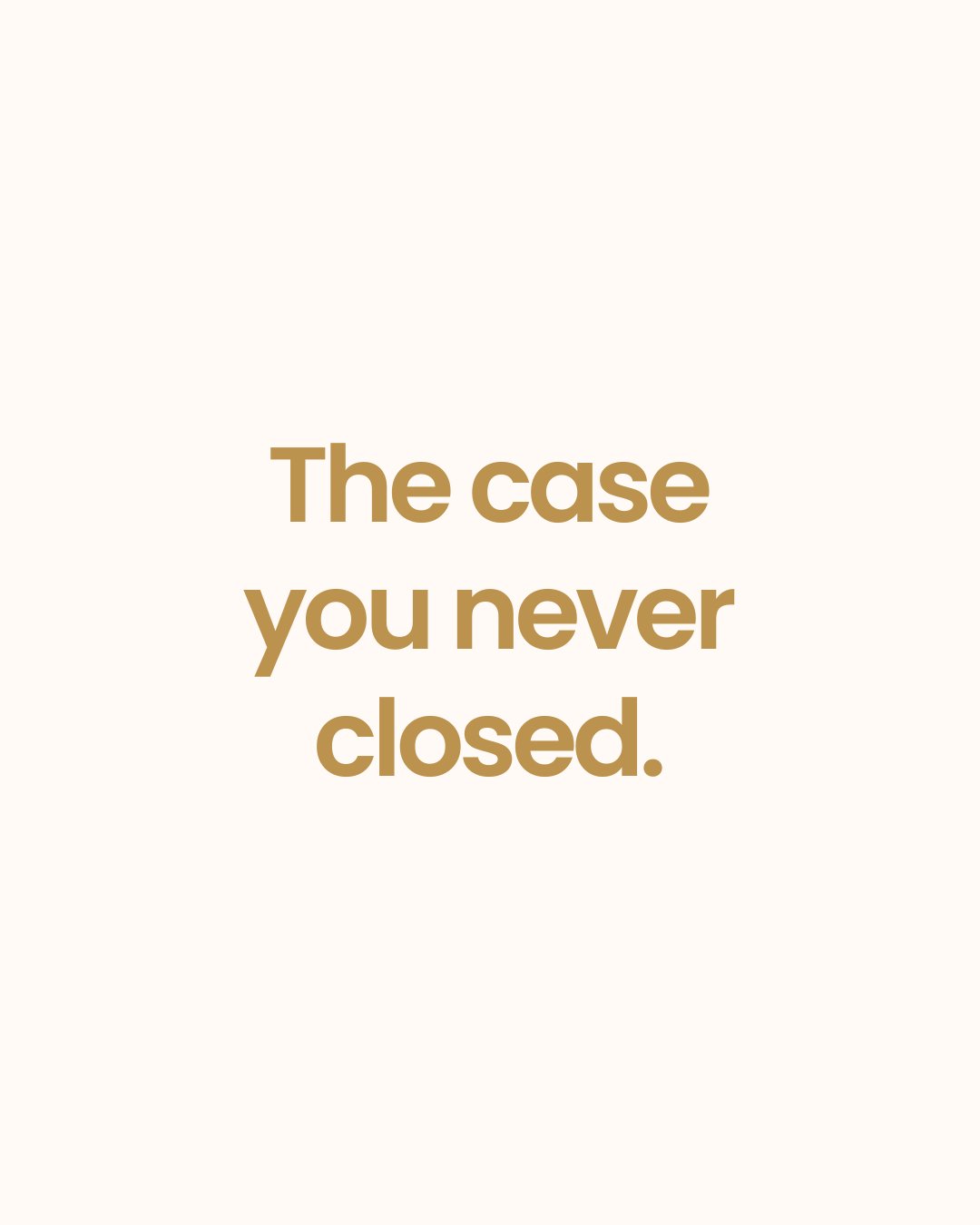You're lying in bed, and the conversation from three years ago starts playing again. Word for word. Like you could still win it if you just found the right thing to say this time.⁣
⁣
Resentment.⁣
The adaptation loves it.⁣
⁣
It wants to feast on it. I