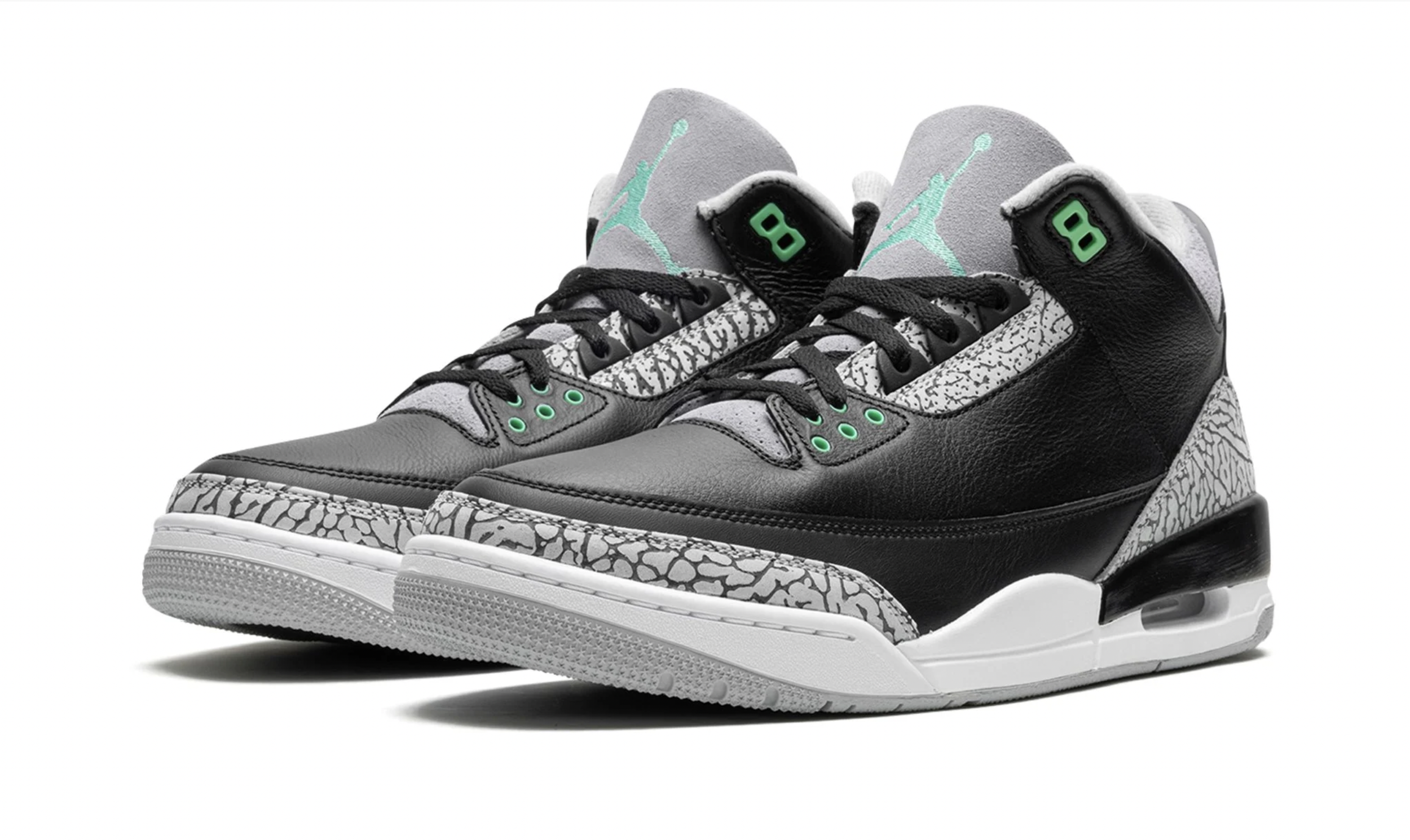 Air Jordan 3 Green Glow — Sneaker Sapphire