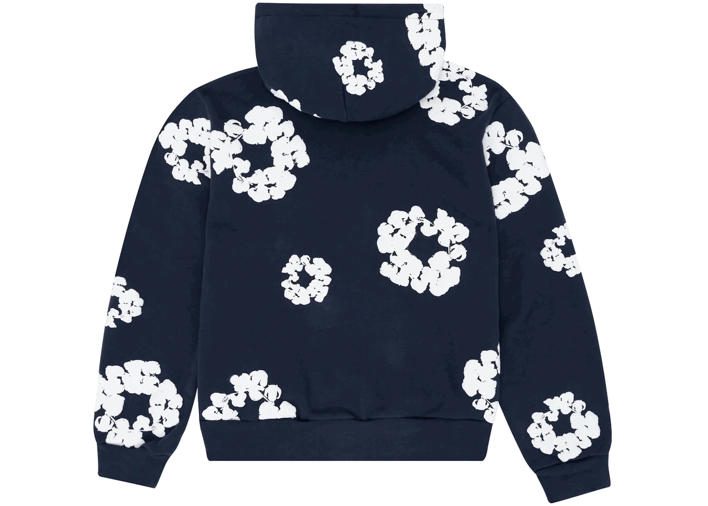 Denim Tears The Cotton Wreath Sweatshirt Navy — Sneaker Sapphire
