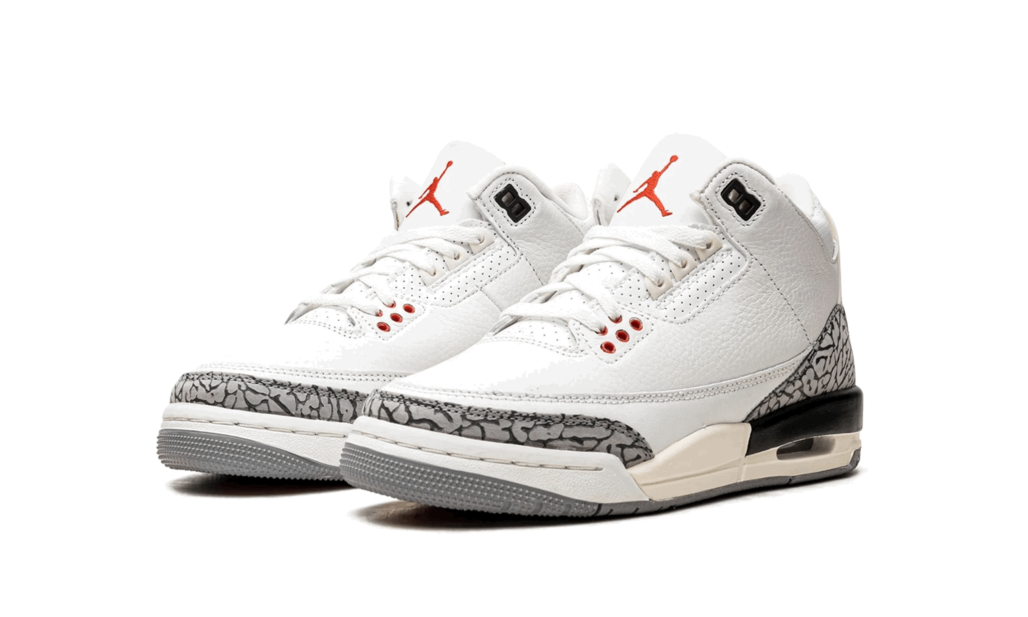 靴 Jordan 3 Retro White Cement Reimagined Air Jordan 3 Retro White Cement Reimagined (GS) Youth shoes