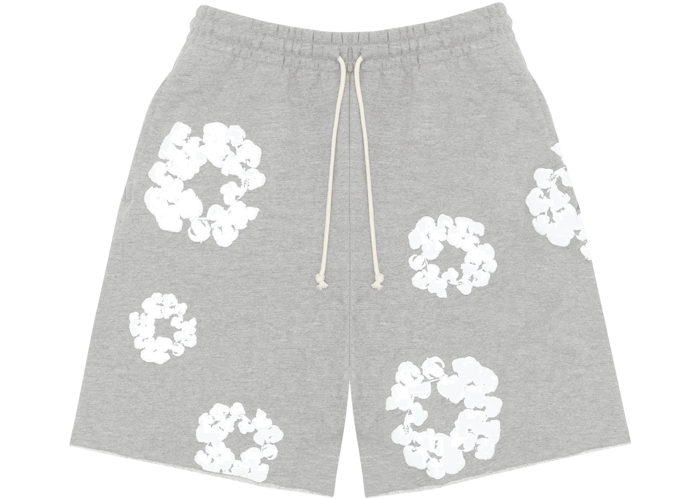 Denim Tears Cotton Wreath Shorts Grey — Sneaker Sapphire