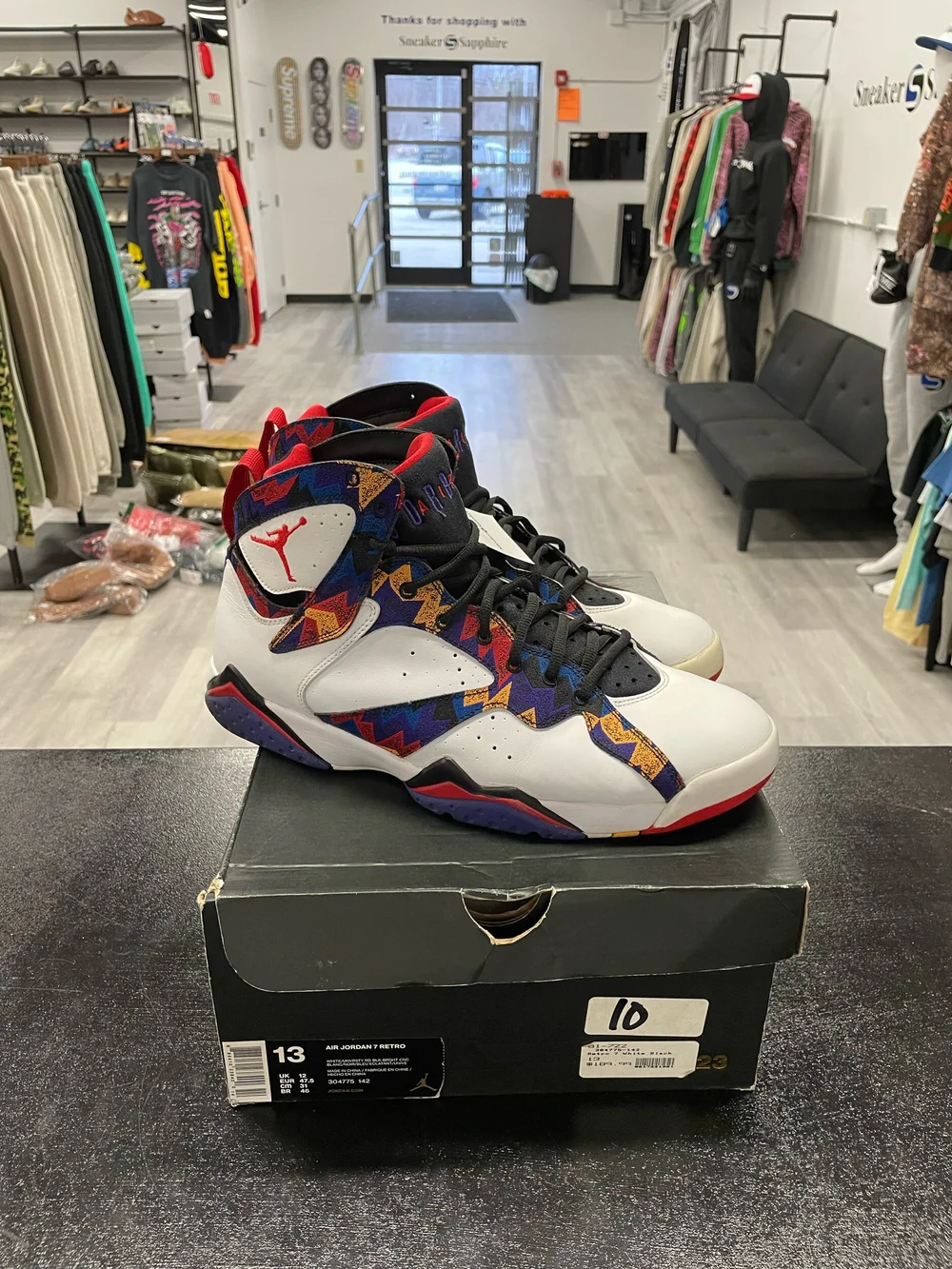 Air Jordan retro 7 Sweater — Sneaker Sapphire