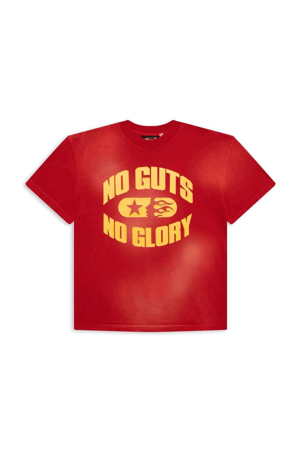 Hellstar No Guts No Glory T Shirt Red — Sneaker Sapphire