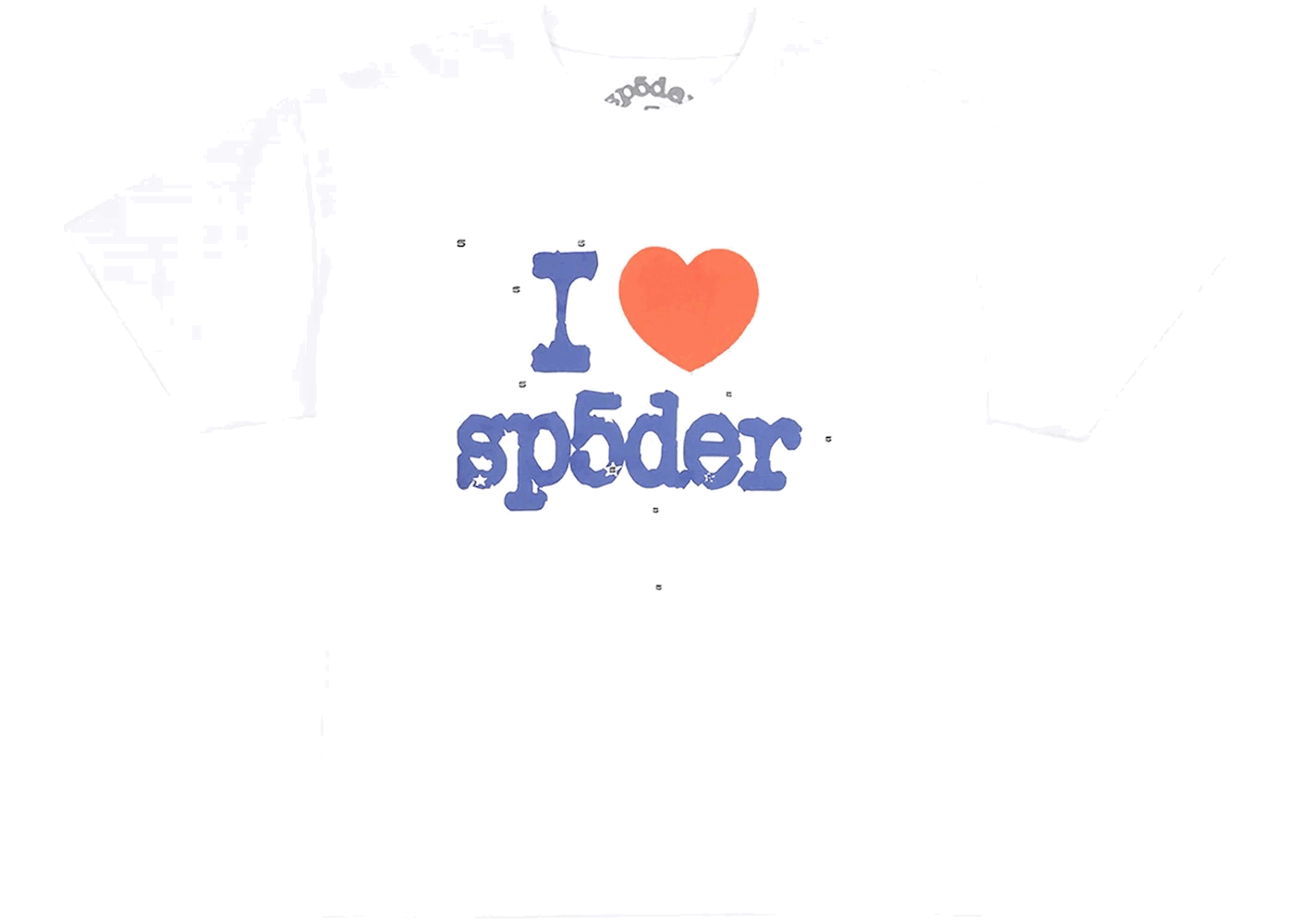 SP5DER Souvenir Tee White — Sneaker Sapphire