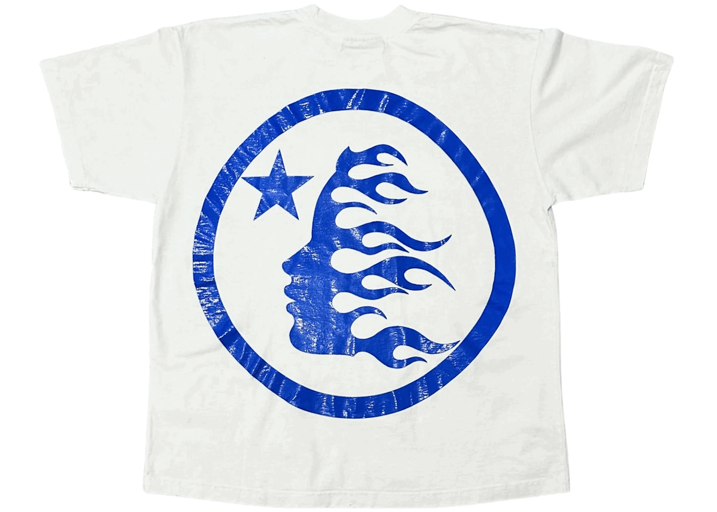 Hellstar Gel Sport Logo T-Shirt White/Blue — Sneaker Sapphire